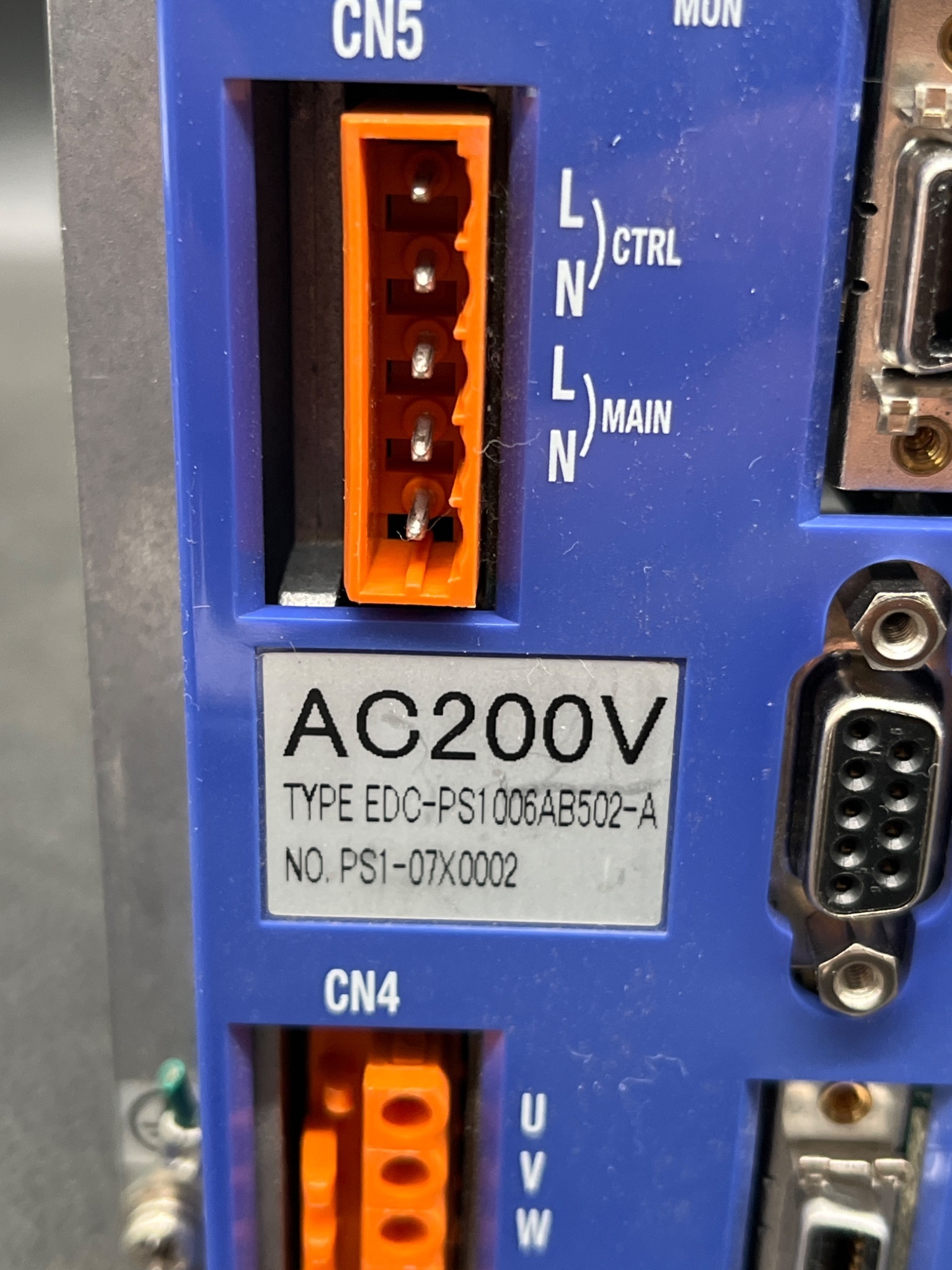NSK EDC-PS1006AB502-A MegaTorque Motor Drive USED 5