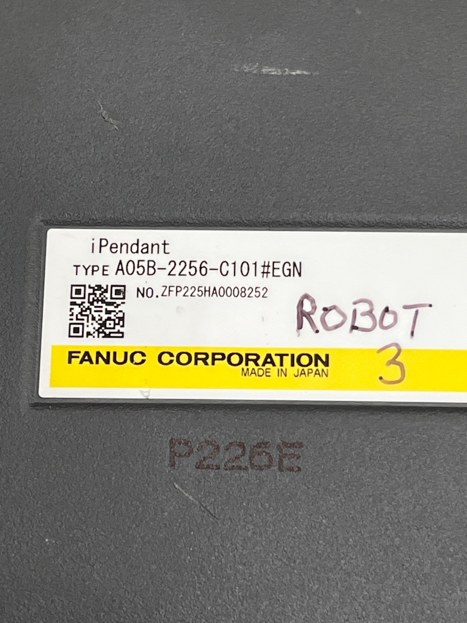 FANUC A05B-2256-C101#EGN Teach Pendant USED 4