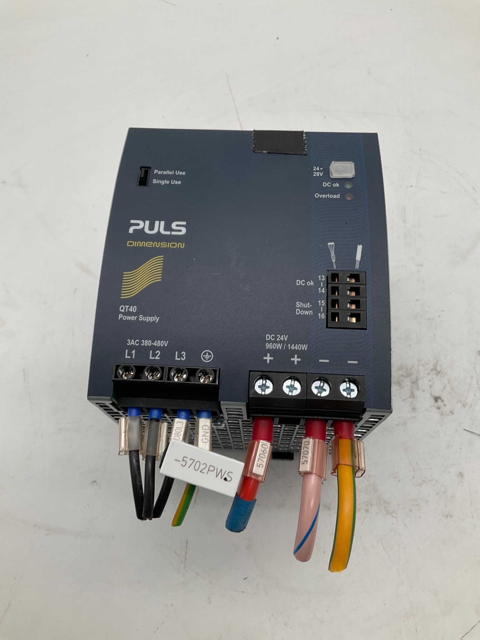 PULS QT40.241 24V 3-Phase Power Supply 960W USED 4