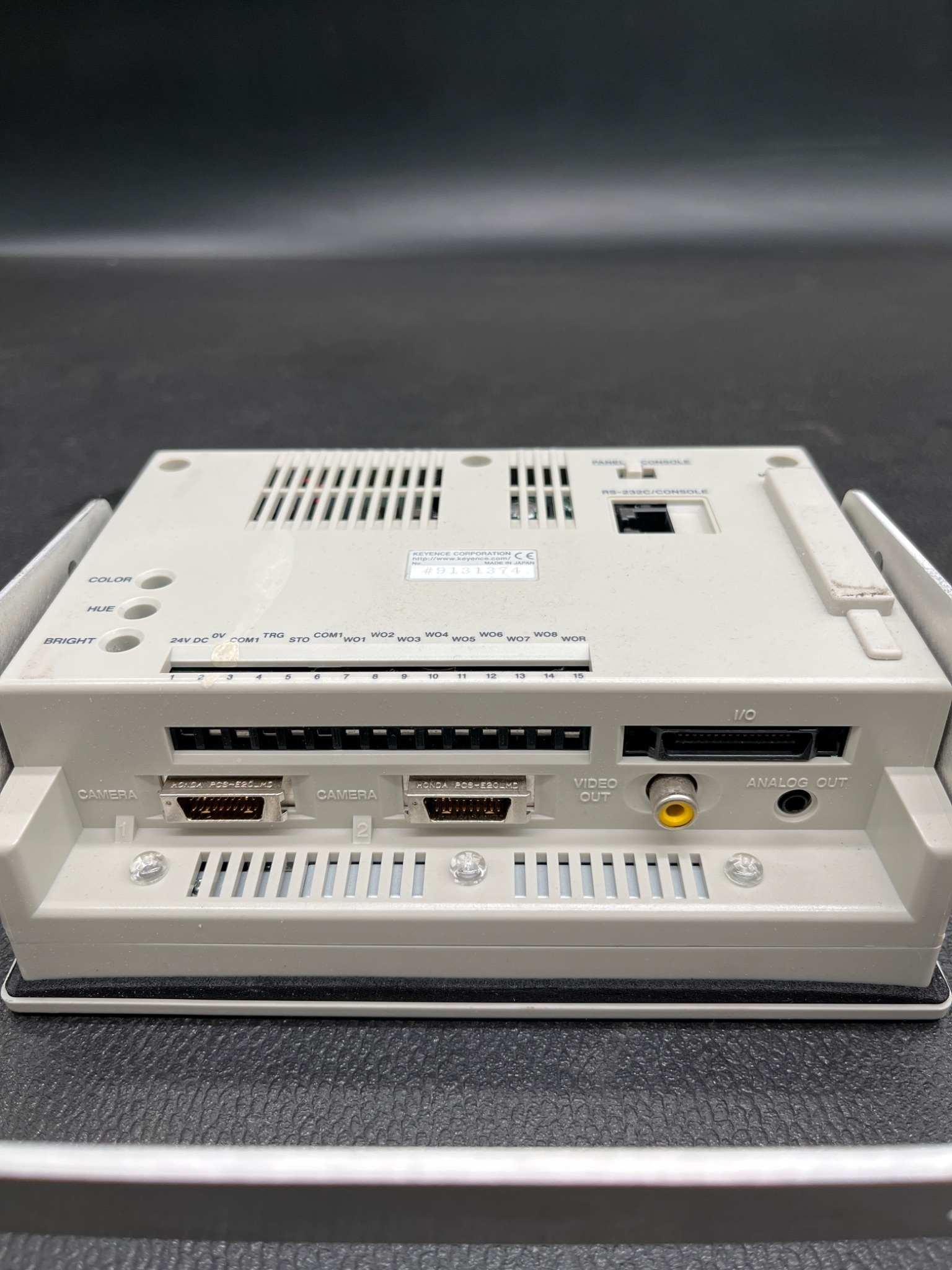 KEYENCE CV-751 Operator Interface Panel USED AS-IS 4
