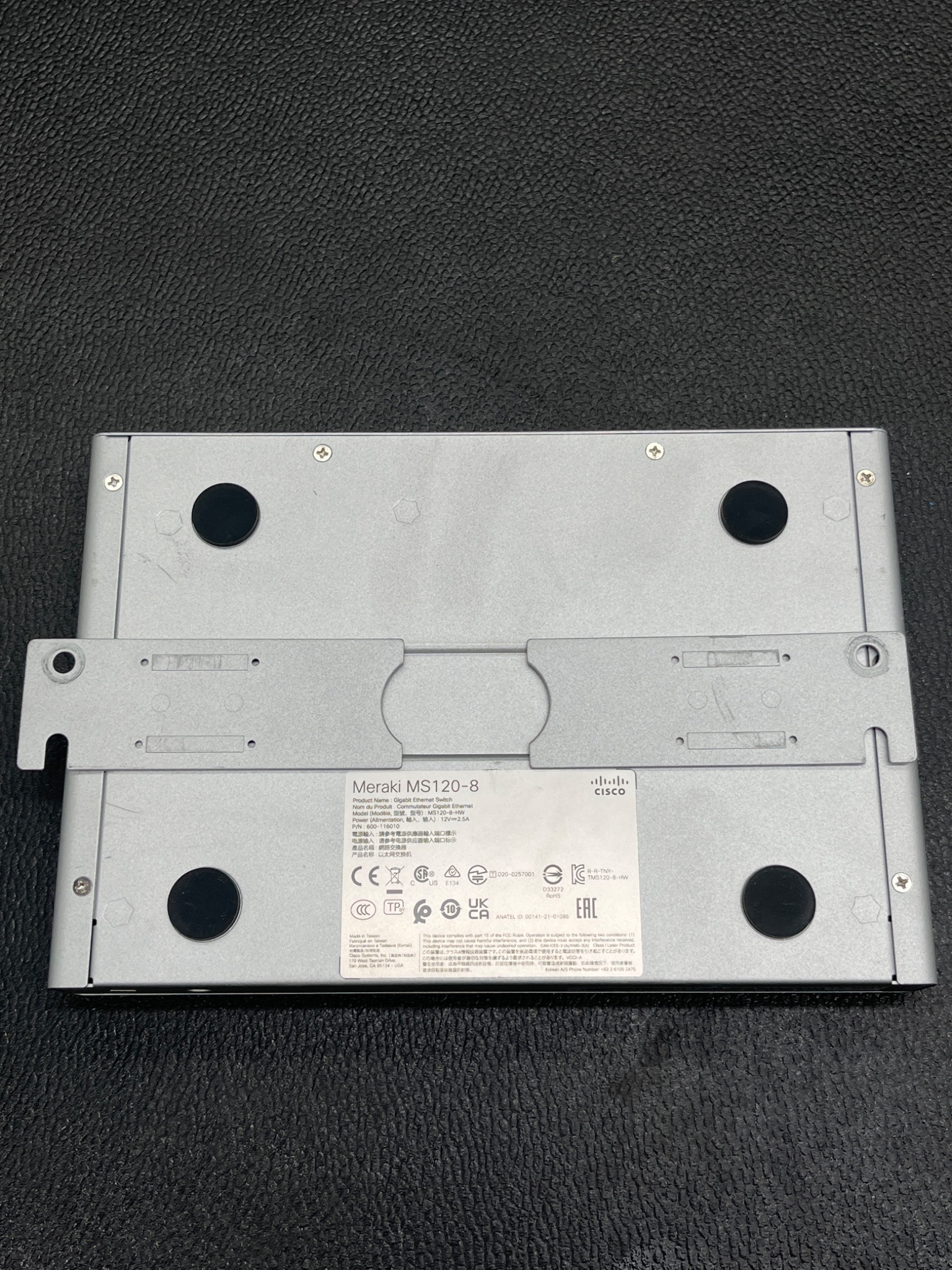 CISCO Meraki MS120-8 8-Port Gigabit Ethernet Switch USED 4