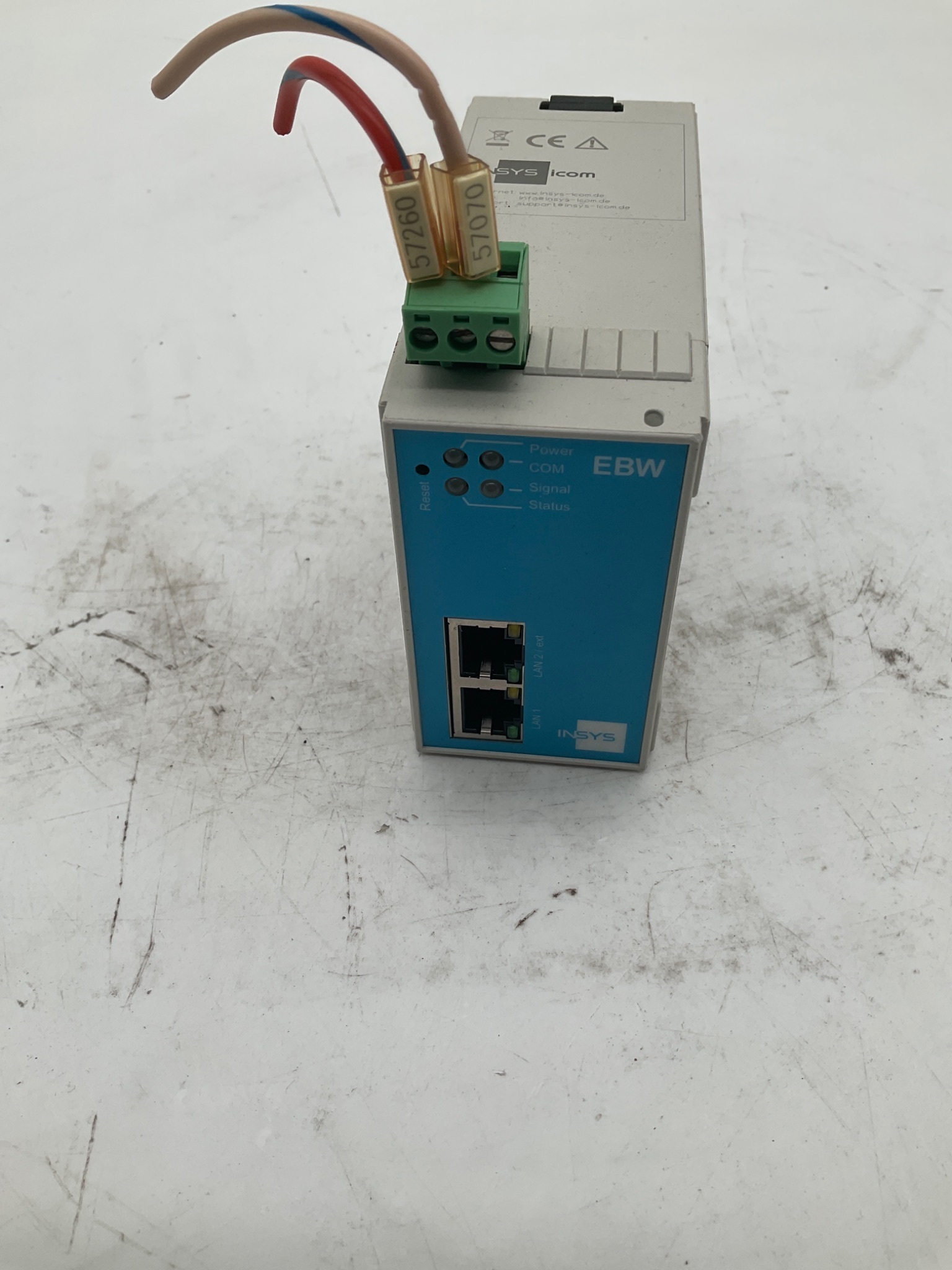 INSYS EBW‑E100 1.2 Networking Router USED 1