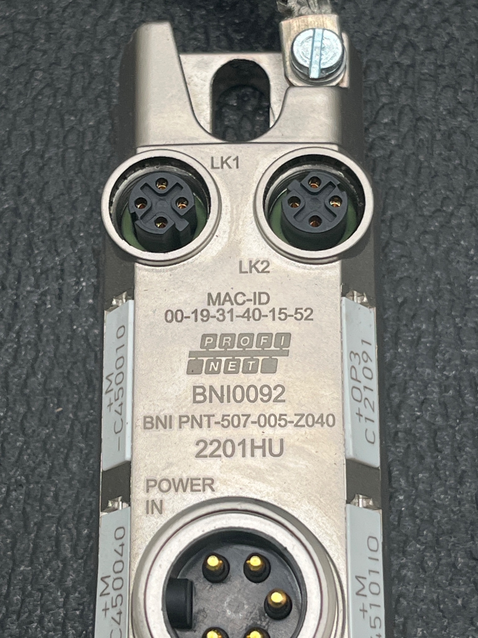 BALLUFF BNI PNT‑507‑005‑Z040 I/O‑Link Master BNI0092 USED 1