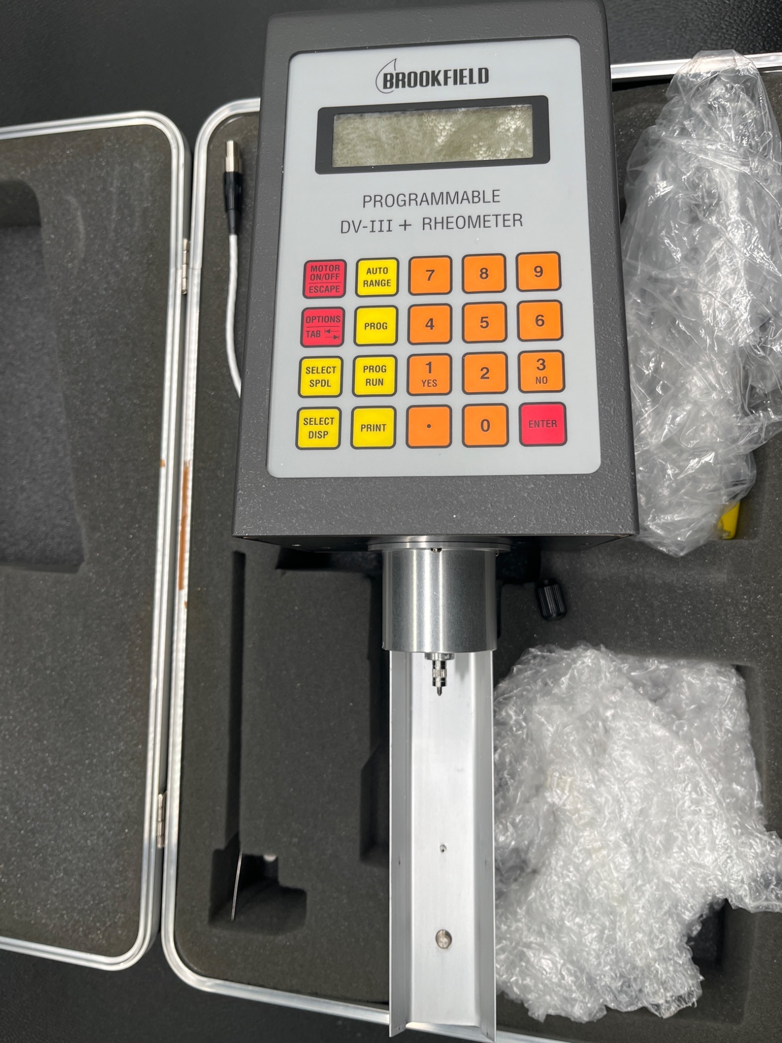 BROOKFEILD HBDV-III+ Programmable Digital Viscometer USED 1