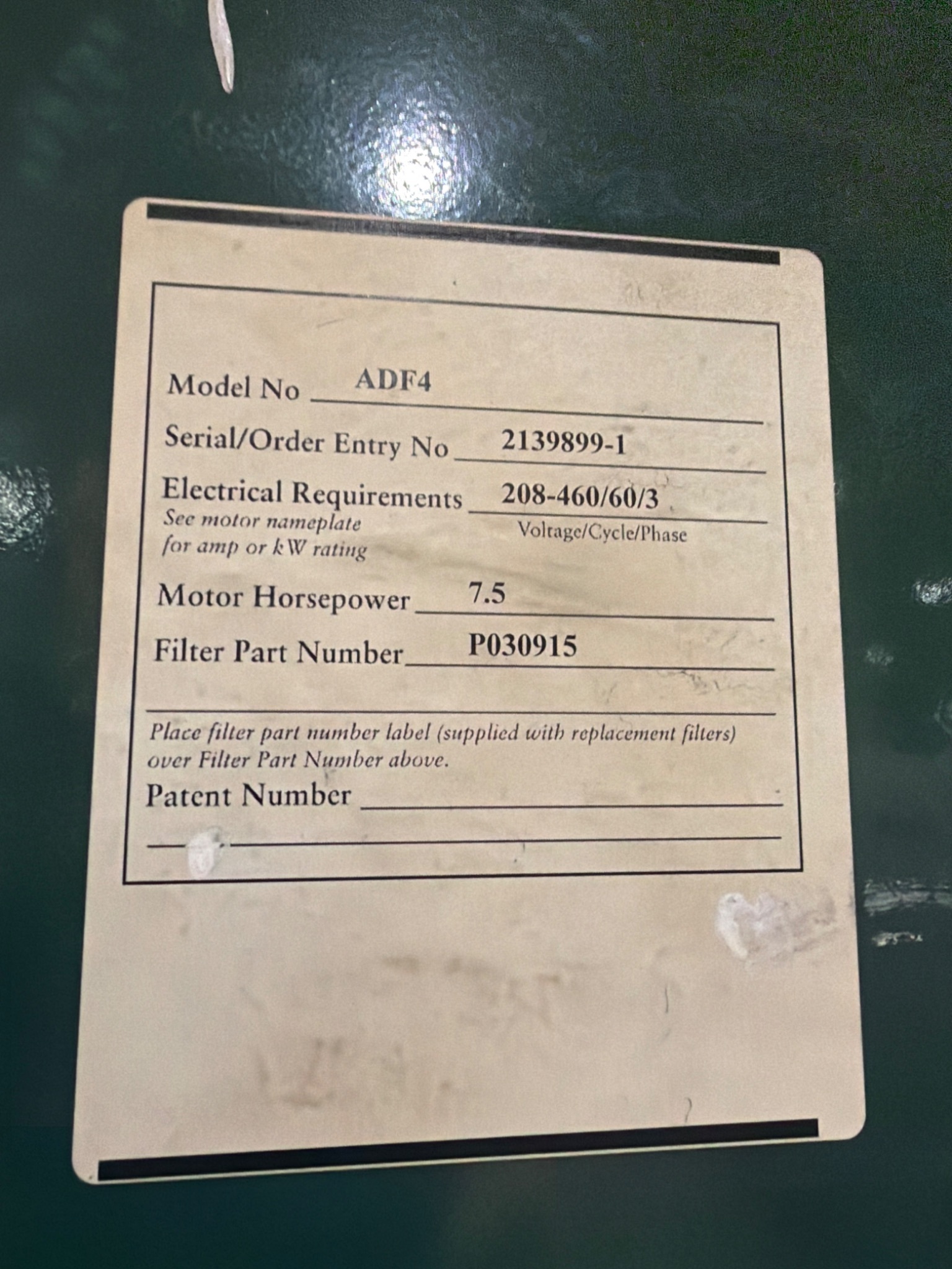 DONALDSON TORIT ADF4 DUST COLLECTORS USED 5
