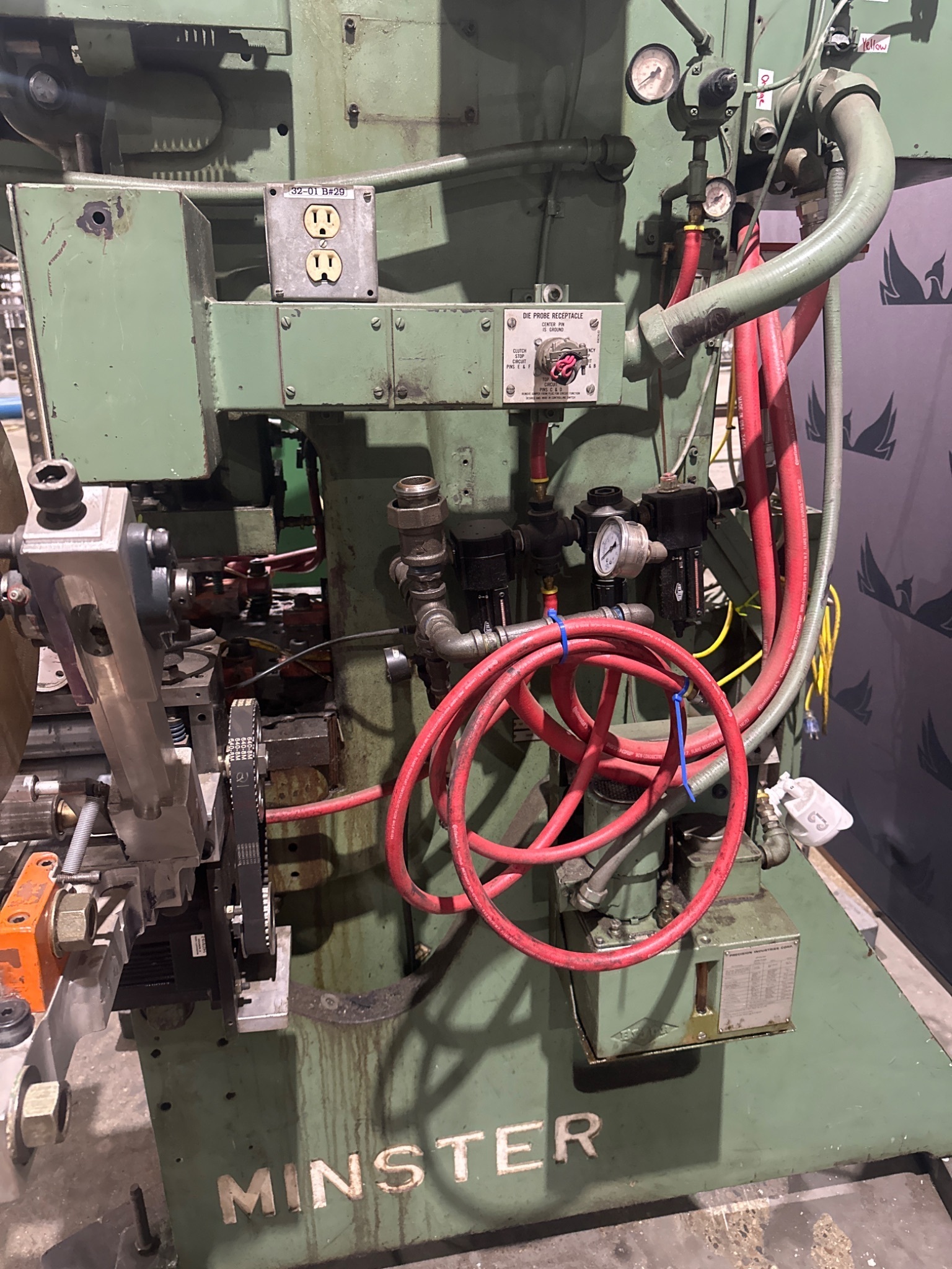 45 TON C FRAME MINSTER #5 O.B.I. TON PRESS USED 8