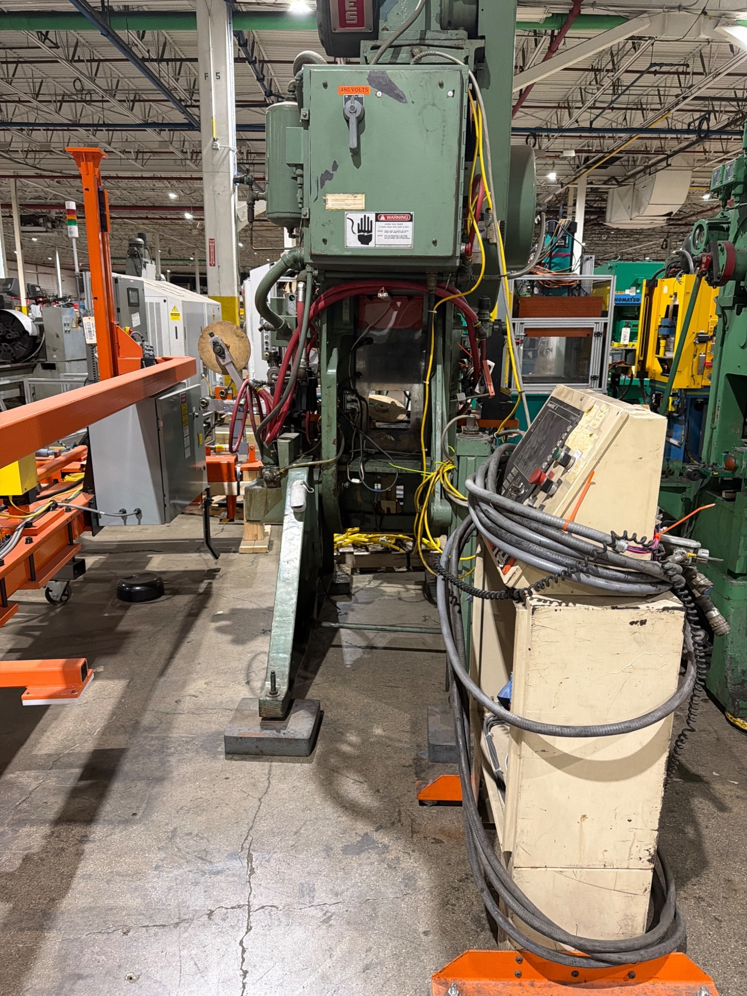 45 TON C FRAME MINSTER #5 O.B.I. TON PRESS USED 20