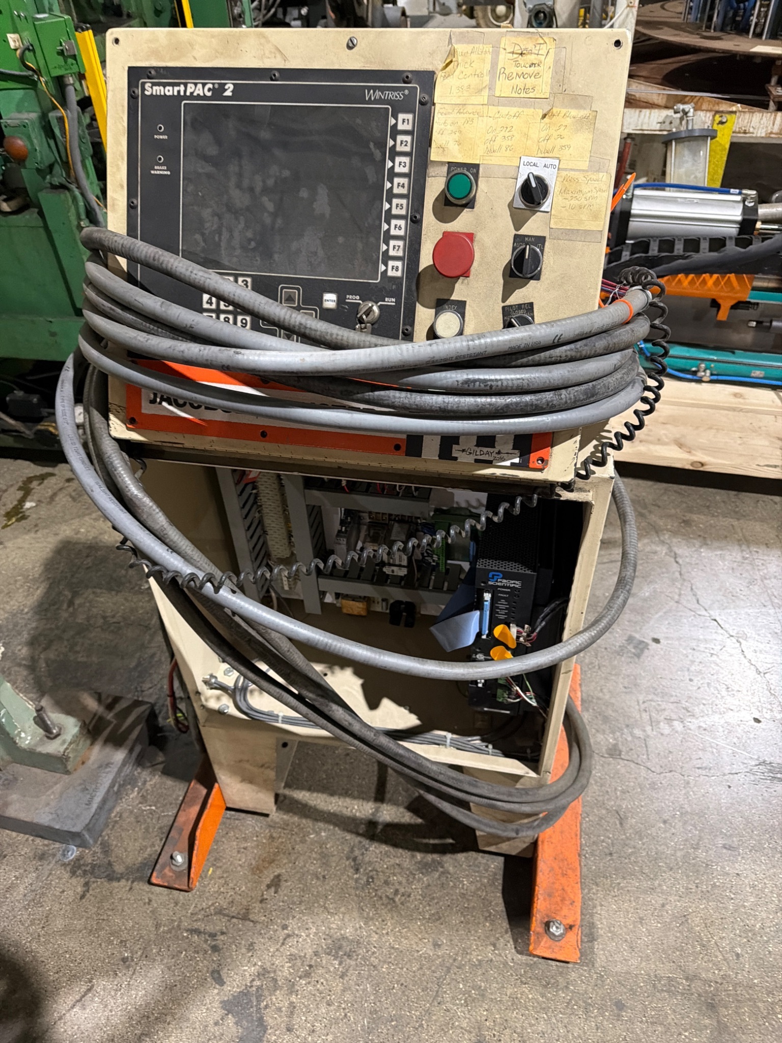 45 TON C FRAME MINSTER #5 O.B.I. TON PRESS USED 21
