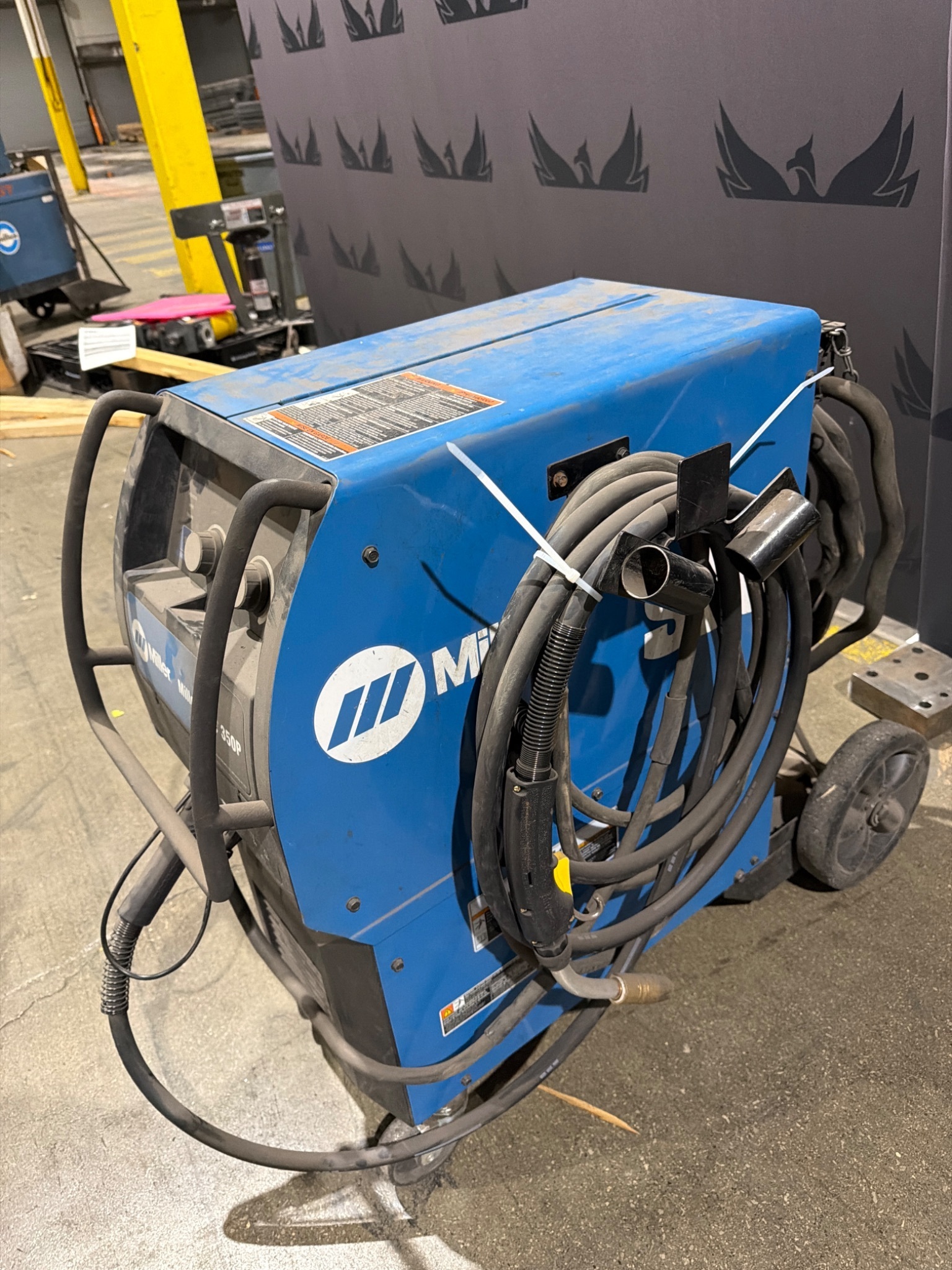 MILLER 907300 Millermatic 350P MIG Welder USED 3