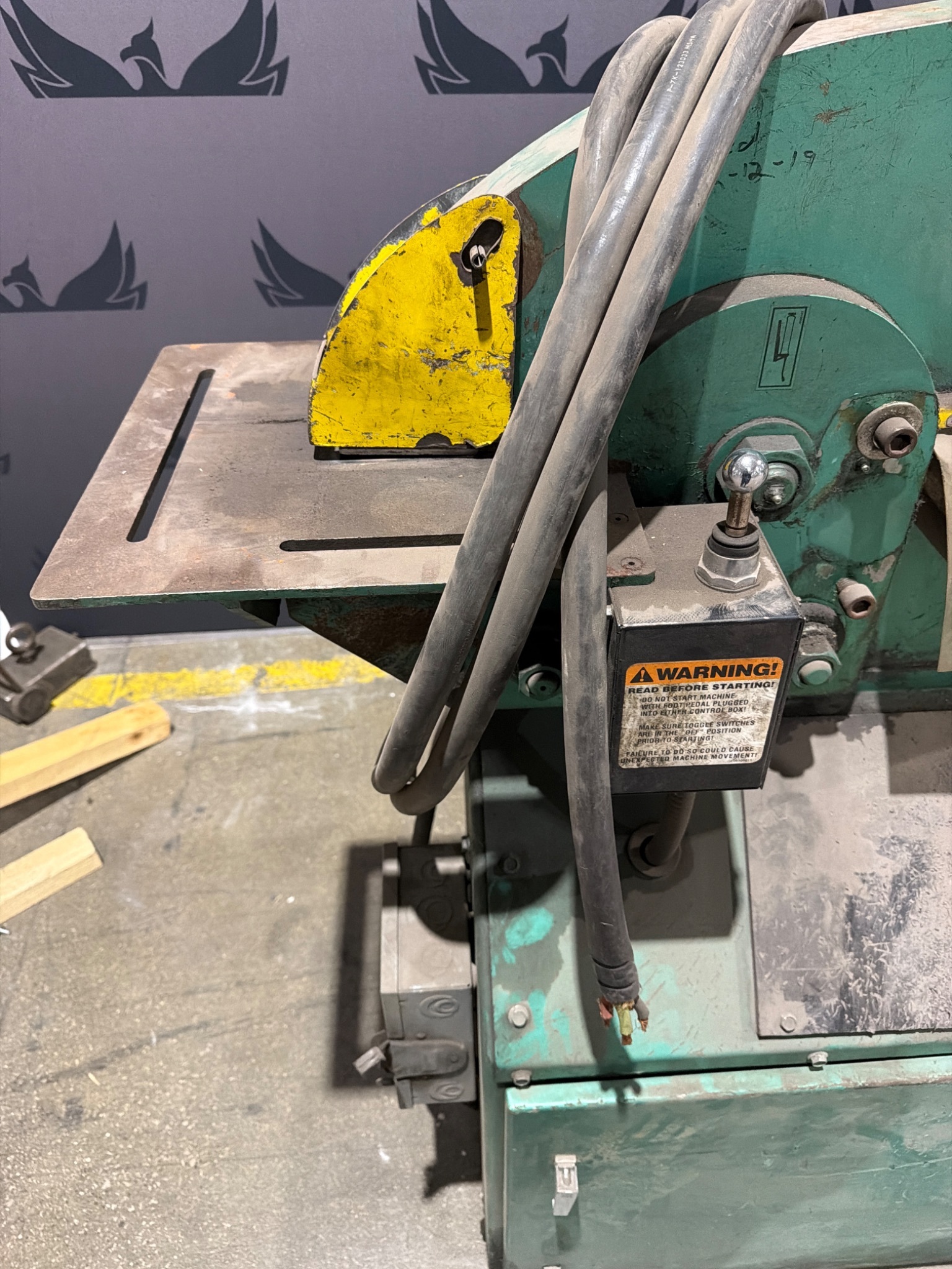 PIRANHA P50 50 Ton Hydraulic Ironworker w/ Tooling USED 2