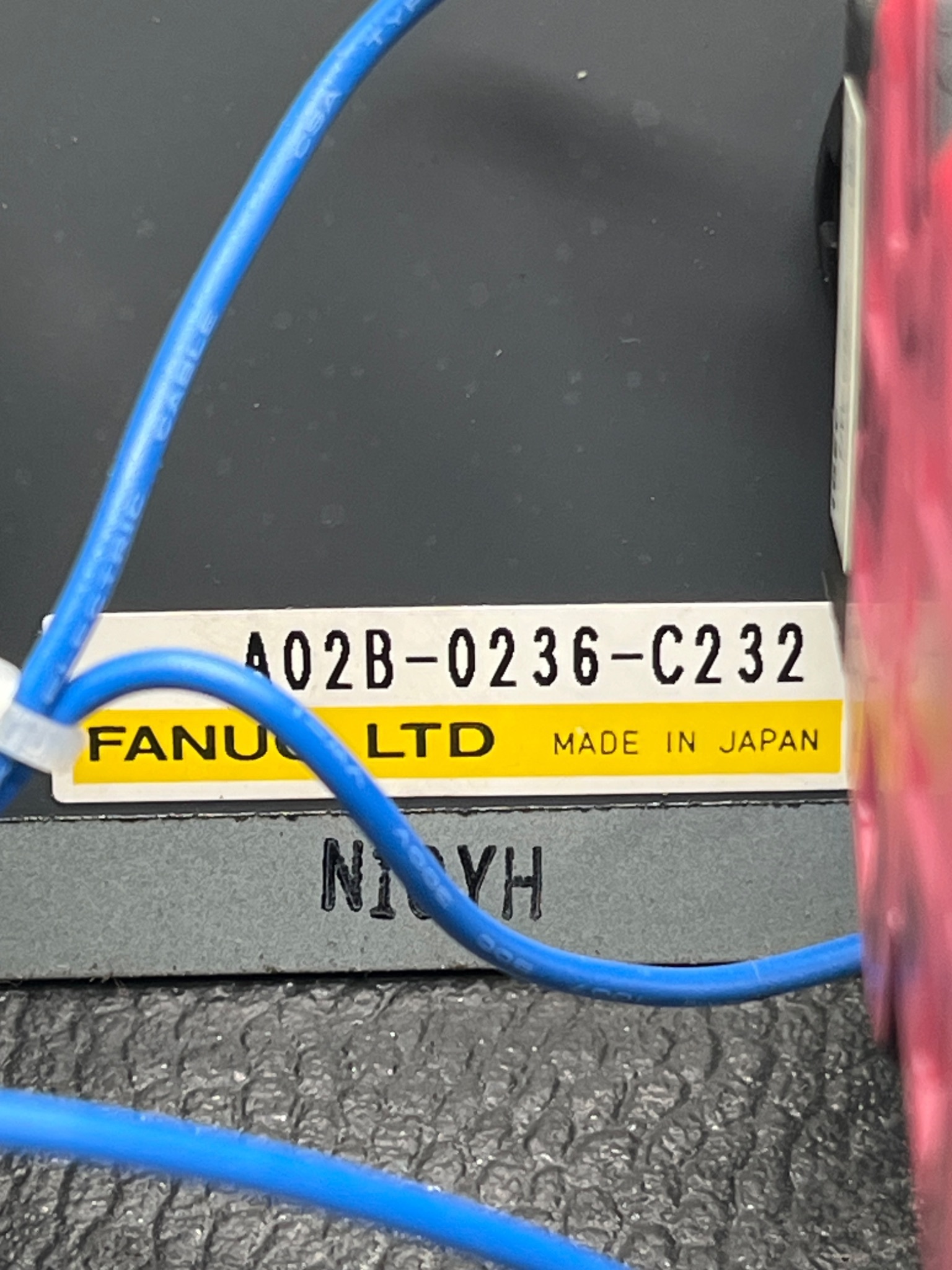 FANUC A02B‑0236‑C232 Operator Panel USED 6