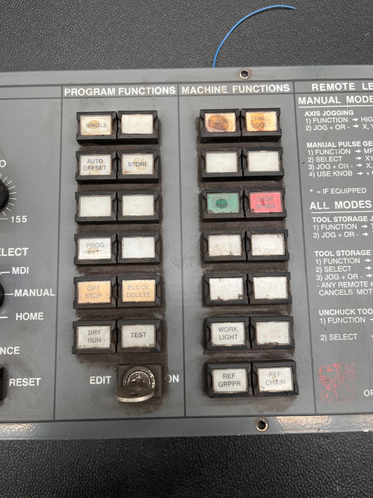MONARCH Cortland M10547‑2 Operator Station USED 2