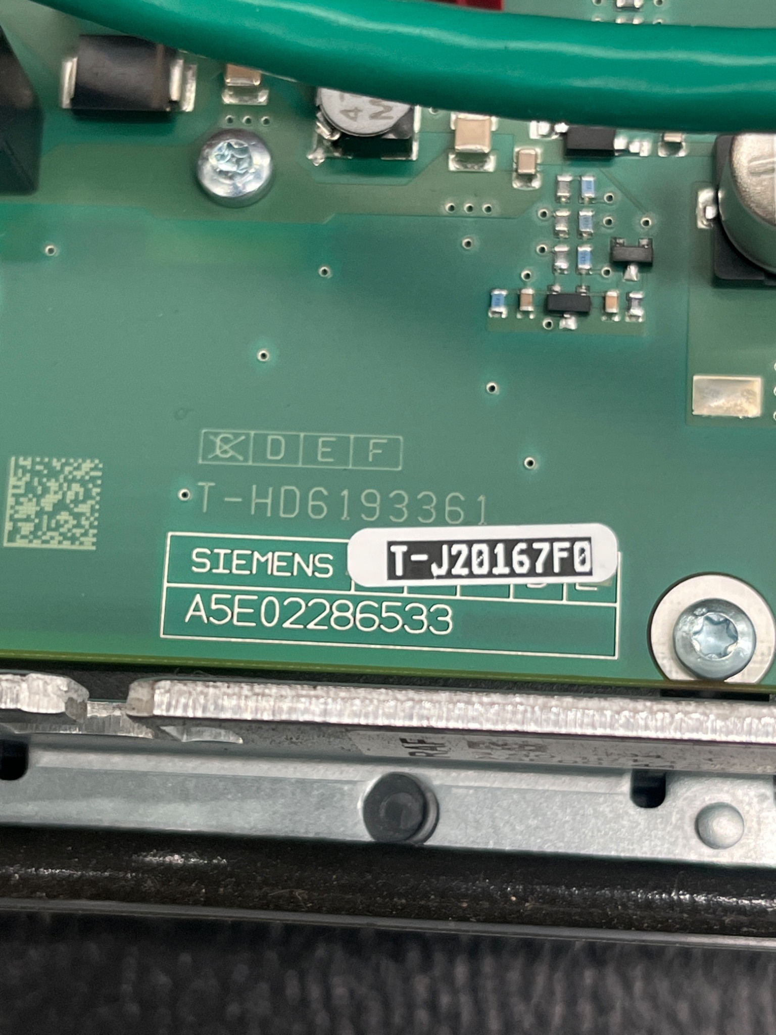 SIEMENS 6FC5203‑0AF22‑0AA2 SINUMERIK KEY MPI USED 9