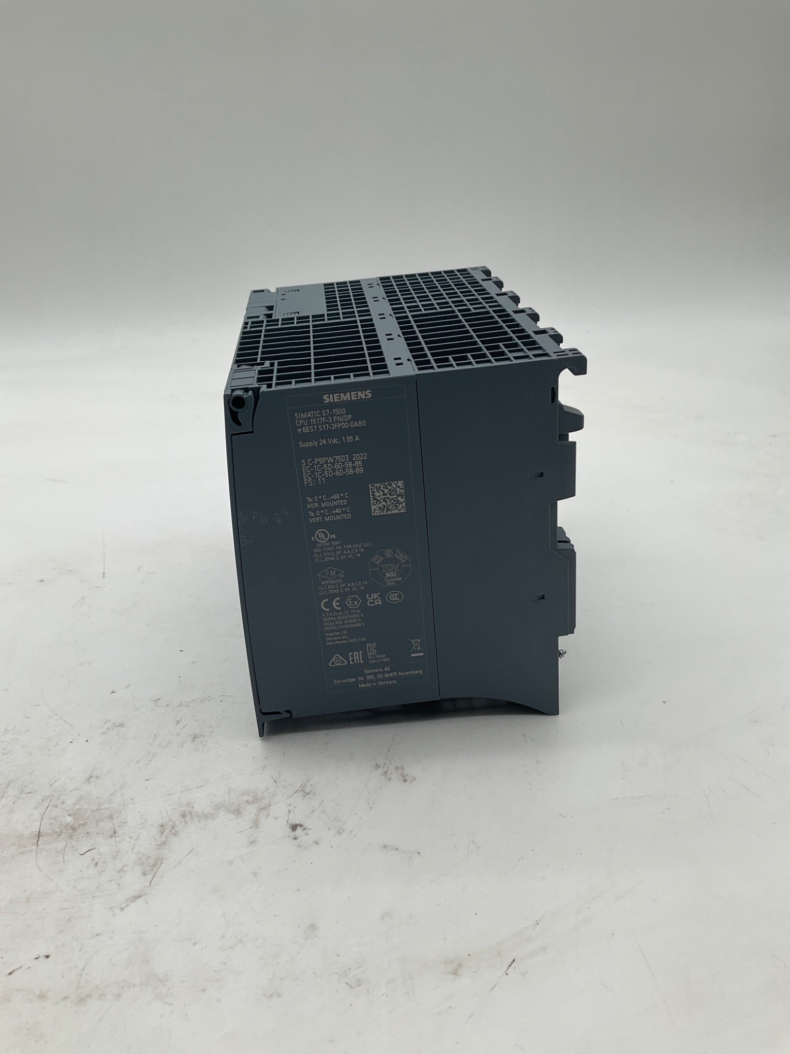 SIEMENS 6ES7517‑3FP00‑0AB0 SIMATIC S7‑1500 CPU 1517‑3 PN/DP USED 5
