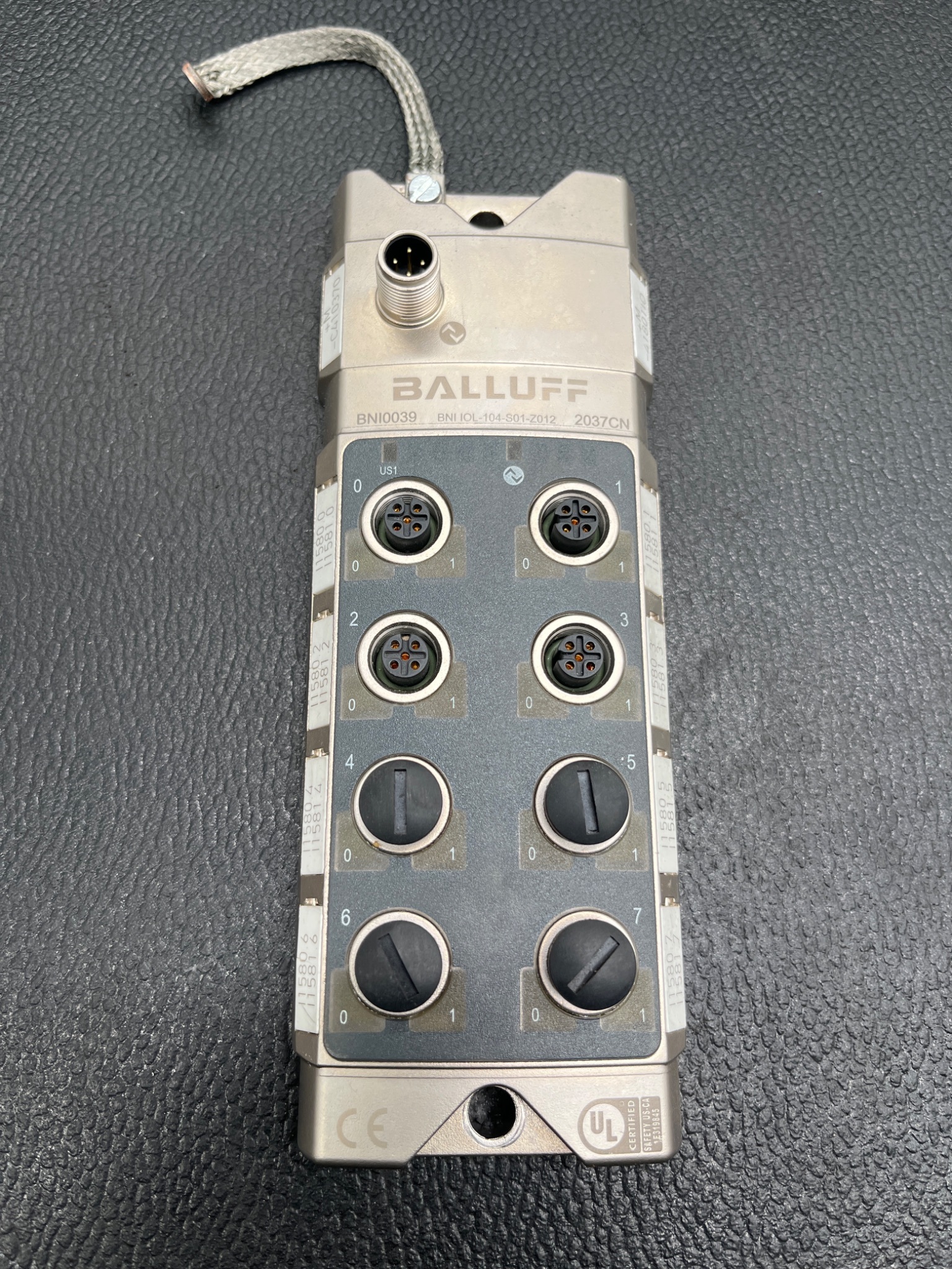 BALLUFF BNI IOL‑104‑S01‑Z012 I/O Link Network Block BNI0039 USED 0