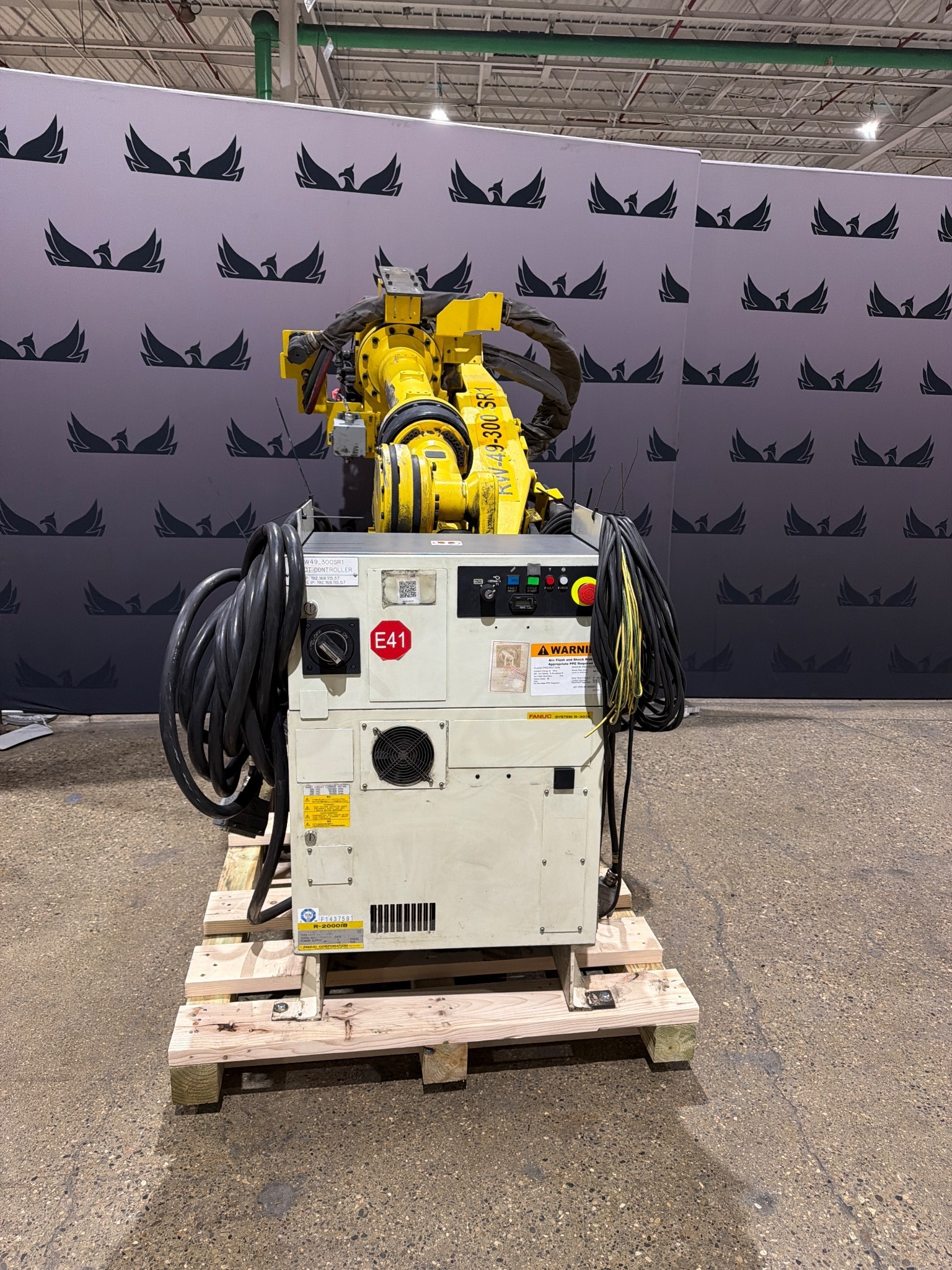 FANUC R-2000iB/210F Complete w/ R-30iB Controls USED 0