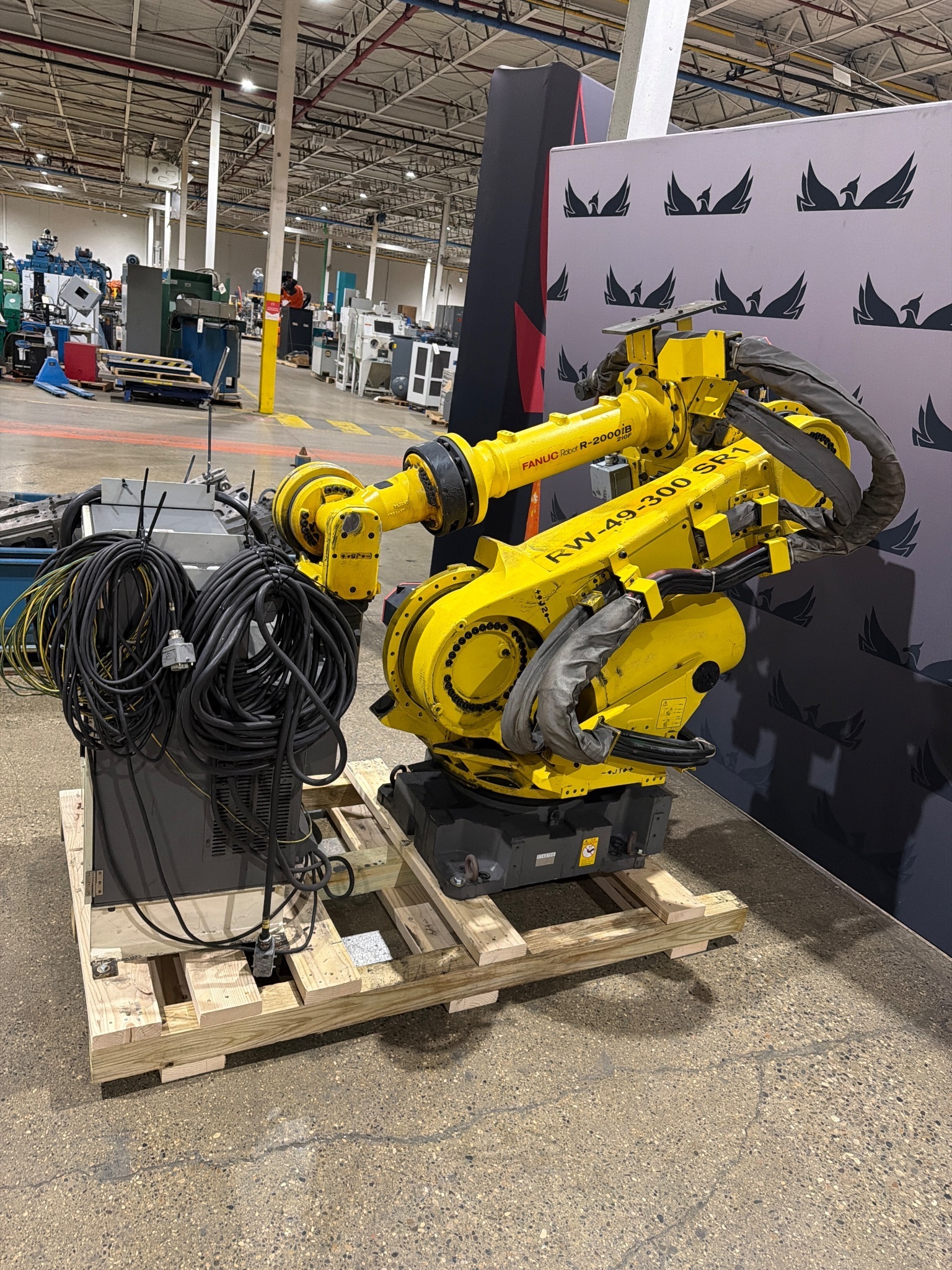 FANUC R-2000iB/210F Complete w/ R-30iB Controls USED 2