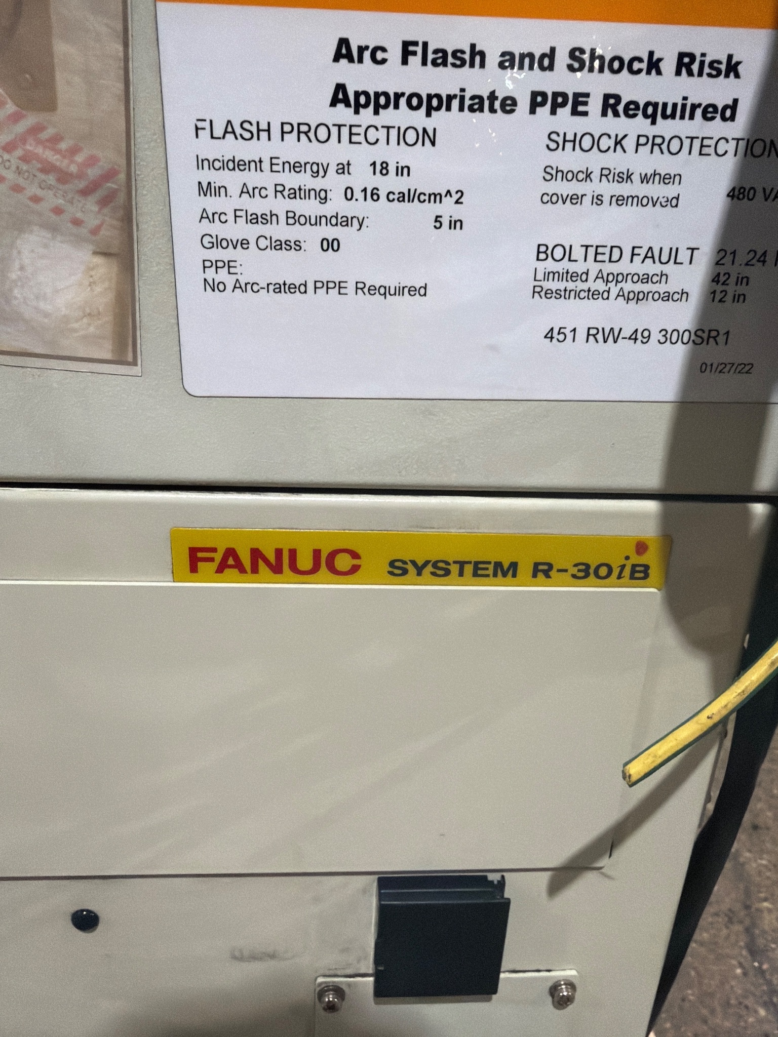 FANUC R-2000iB/210F Complete w/ R-30iB Controls USED 8