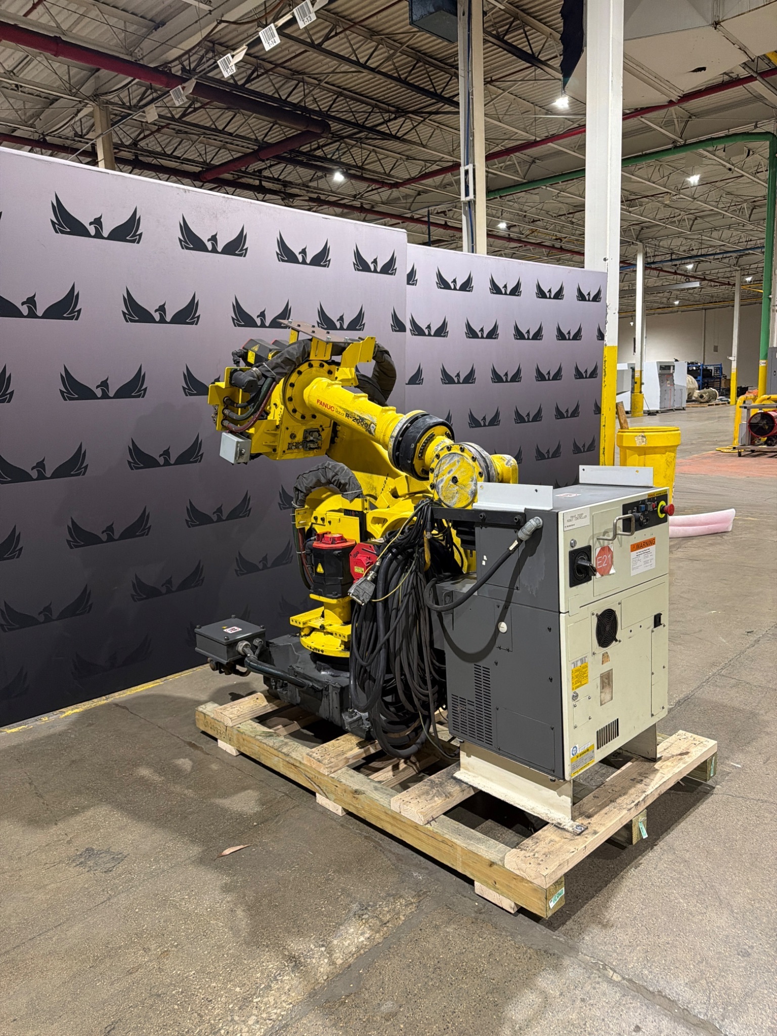 FANUC R-2000iB/210F Complete w/ R-30iB Controls USED 2