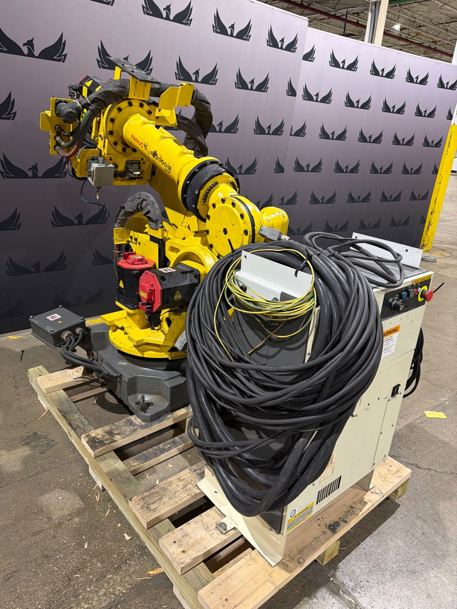 FANUC R-2000iB/210F Complete w/ R-30iB Controls USED 1