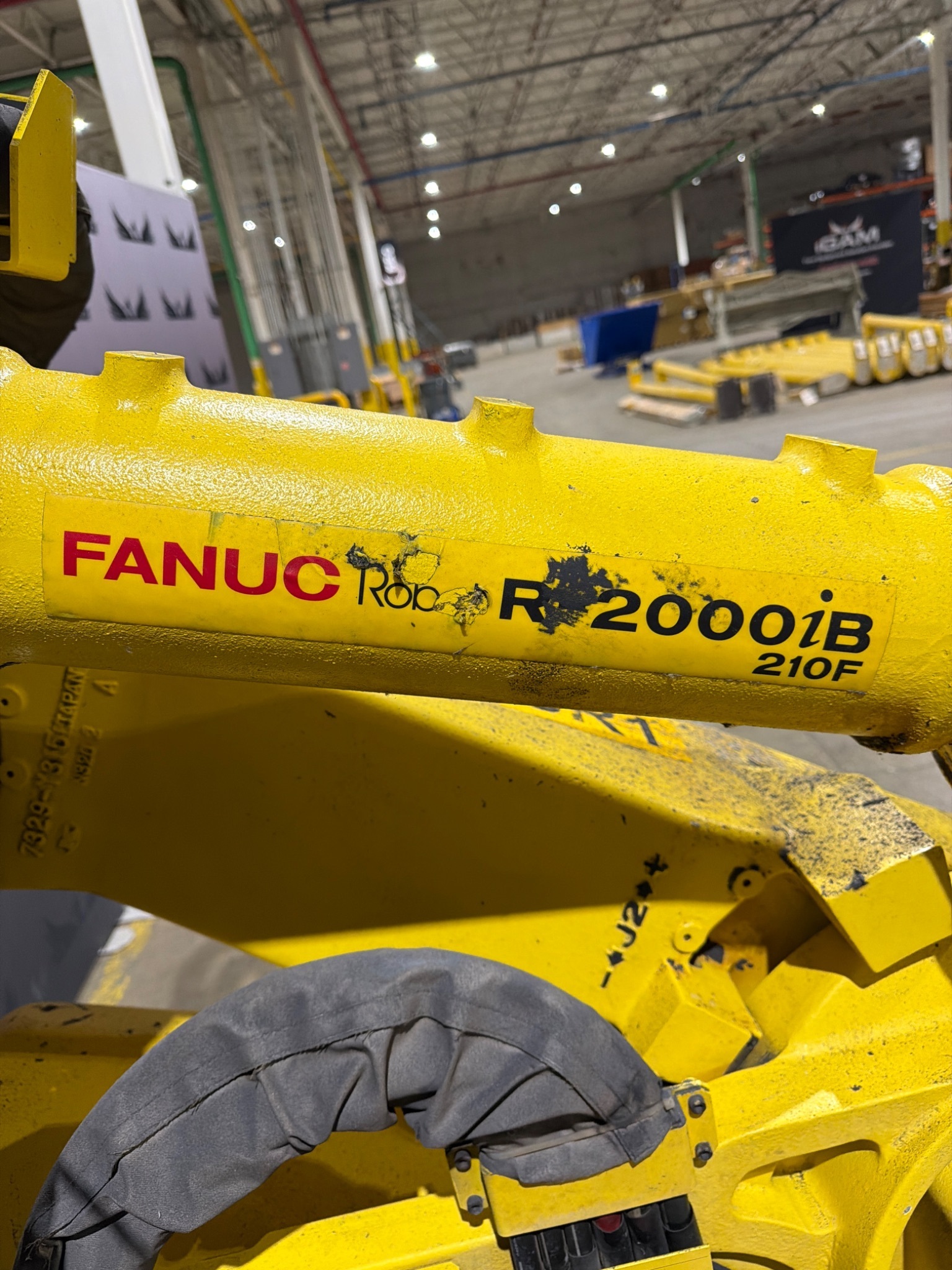 FANUC R-2000iB/210F Complete w/ R-30iB Controls USED 9