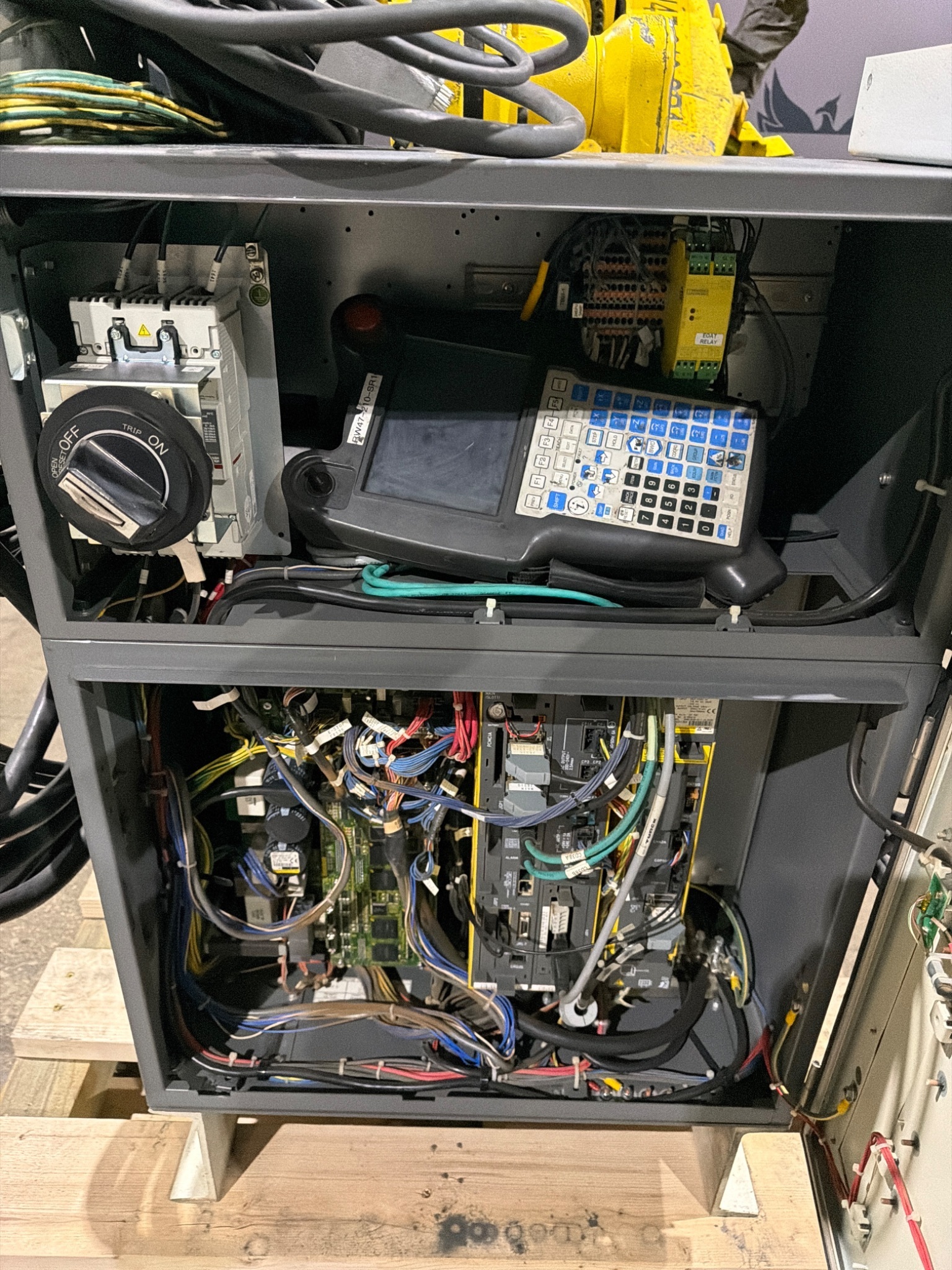 FANUC R-2000iB/210F Complete w/ R-30iB Controls USED 11