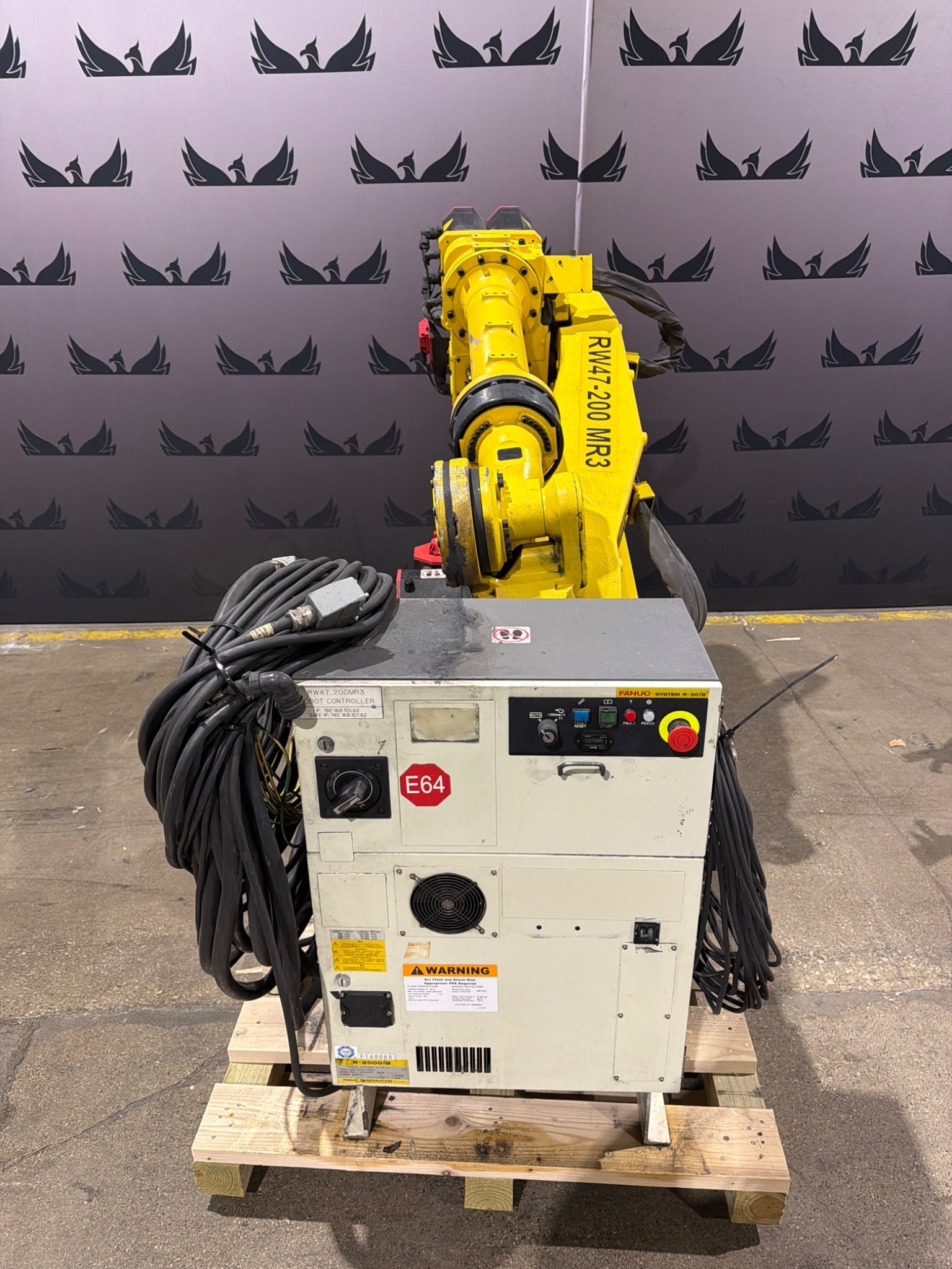 FANUC R-2000iB/210F Complete w/ R-30iB Controls USED 0