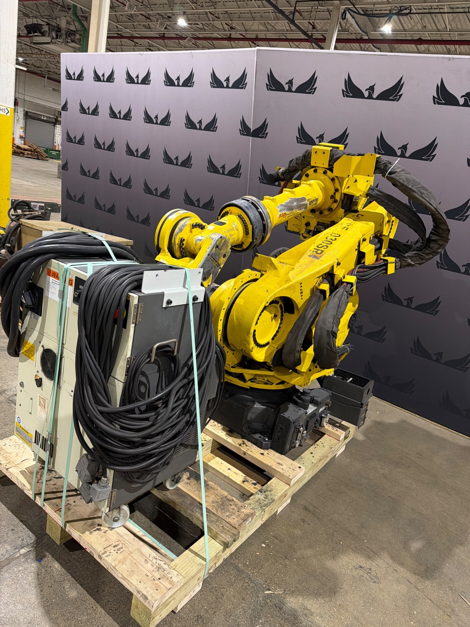 FANUC R-2000iB/210F Complete w/ R-30iB Controls USED 2