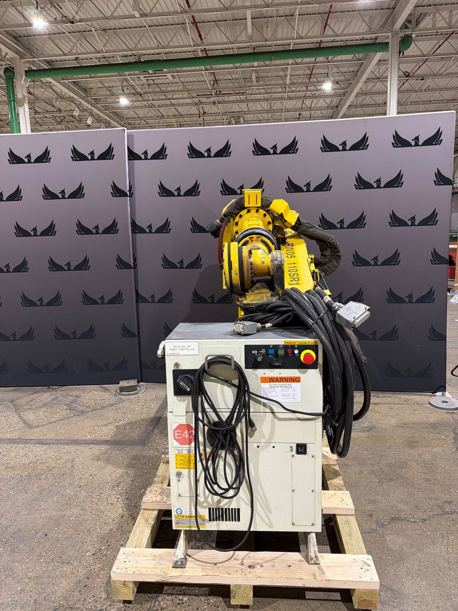 FANUC R-2000iB/210F Complete w/ R-30iB Controls USED 0