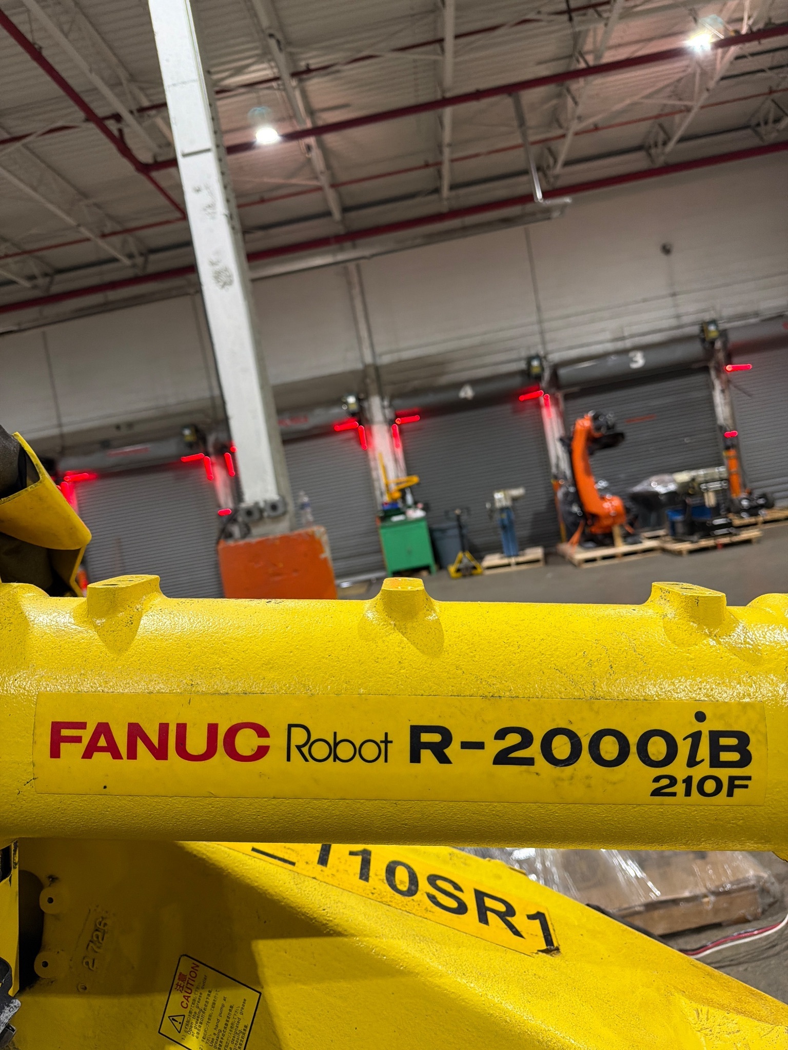 FANUC R-2000iB/210F Complete w/ R-30iB Controls USED 4