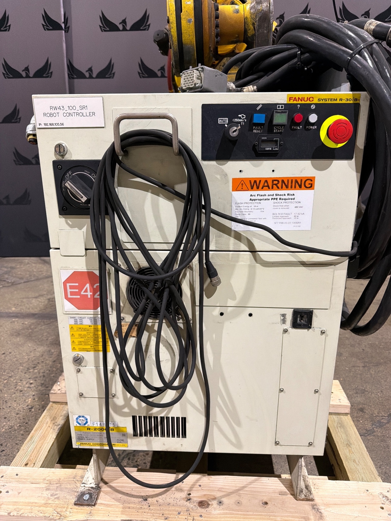 FANUC R-2000iB/210F Complete w/ R-30iB Controls USED 8