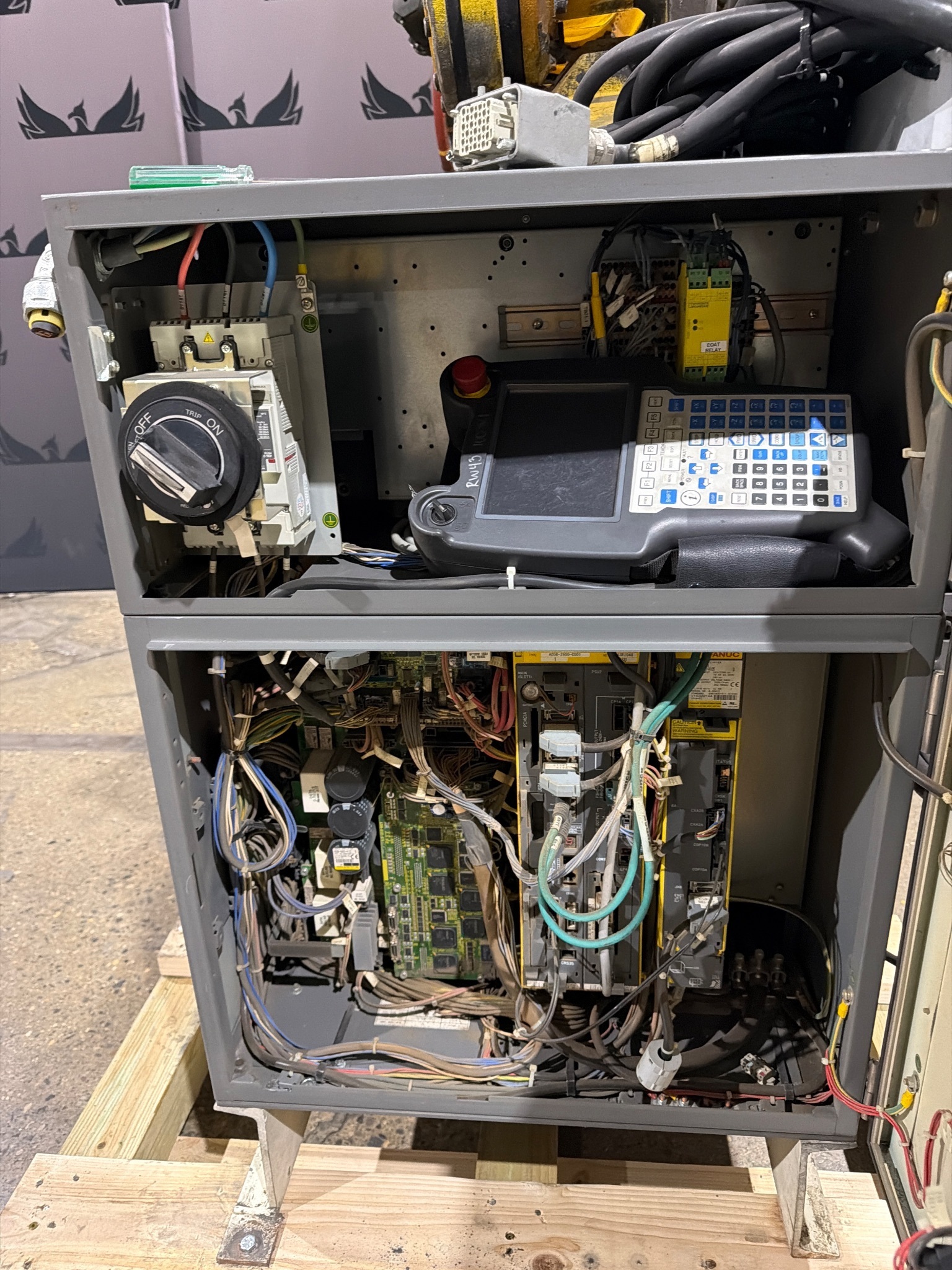 FANUC R-2000iB/210F Complete w/ R-30iB Controls USED 9