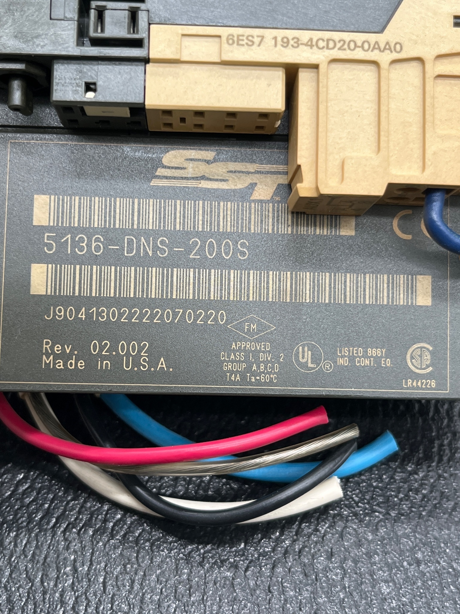 SIEMENS 5136-DNS-200S DeviceNet Scanner Module USED 4