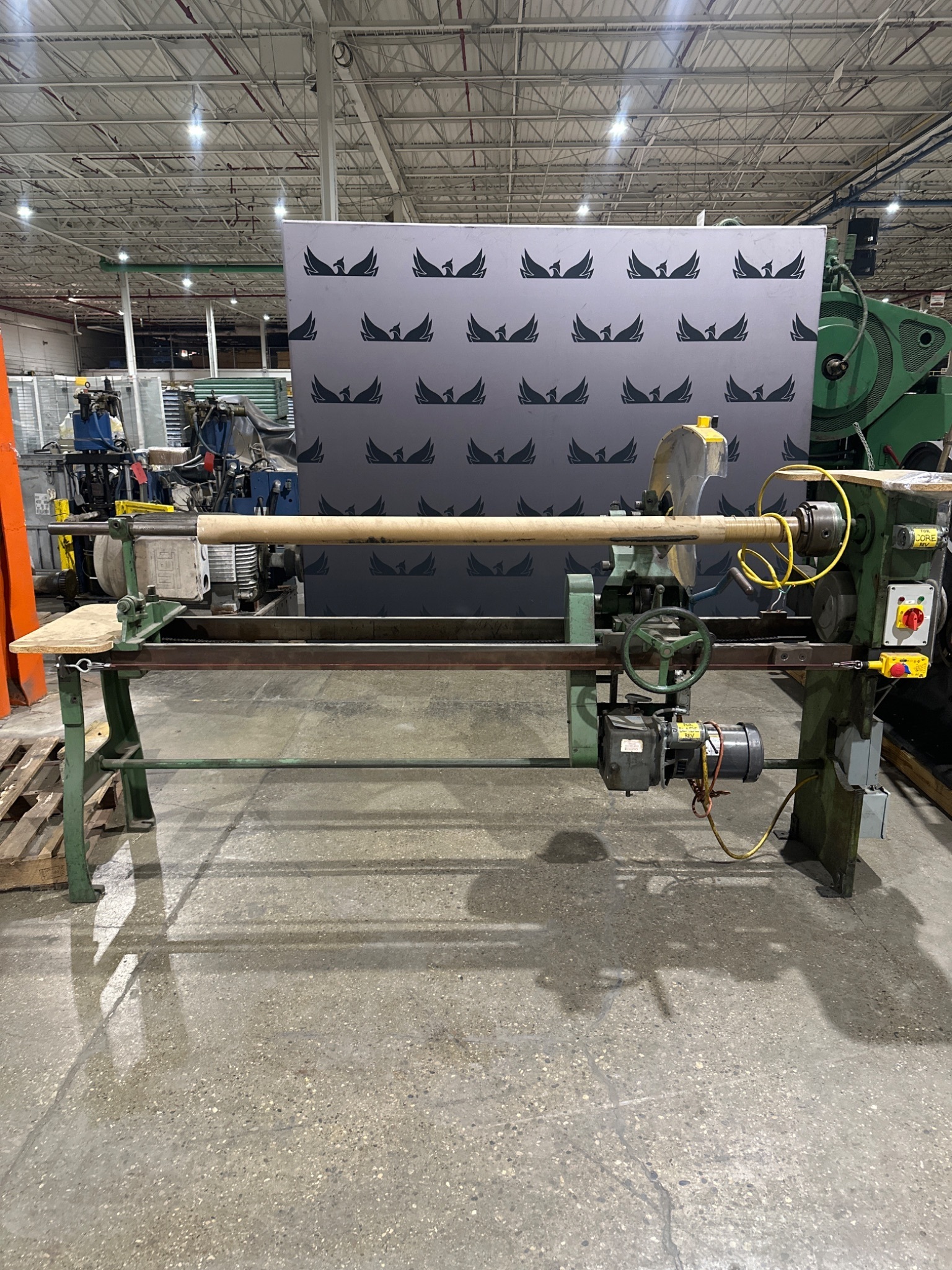 LEVER SK61 459 PAPER CORE CUTTER USED 0