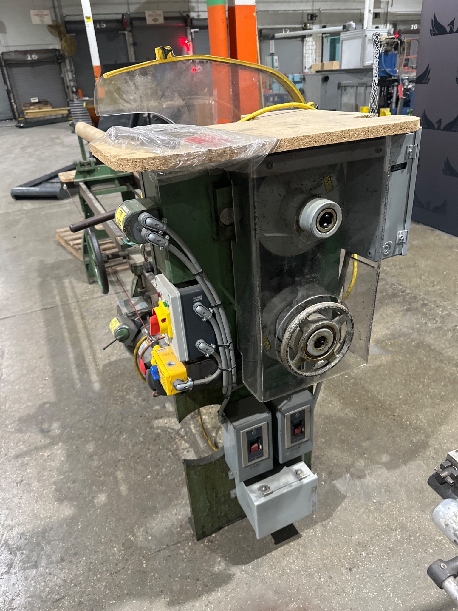 LEVER SK61 459 PAPER CORE CUTTER USED 6