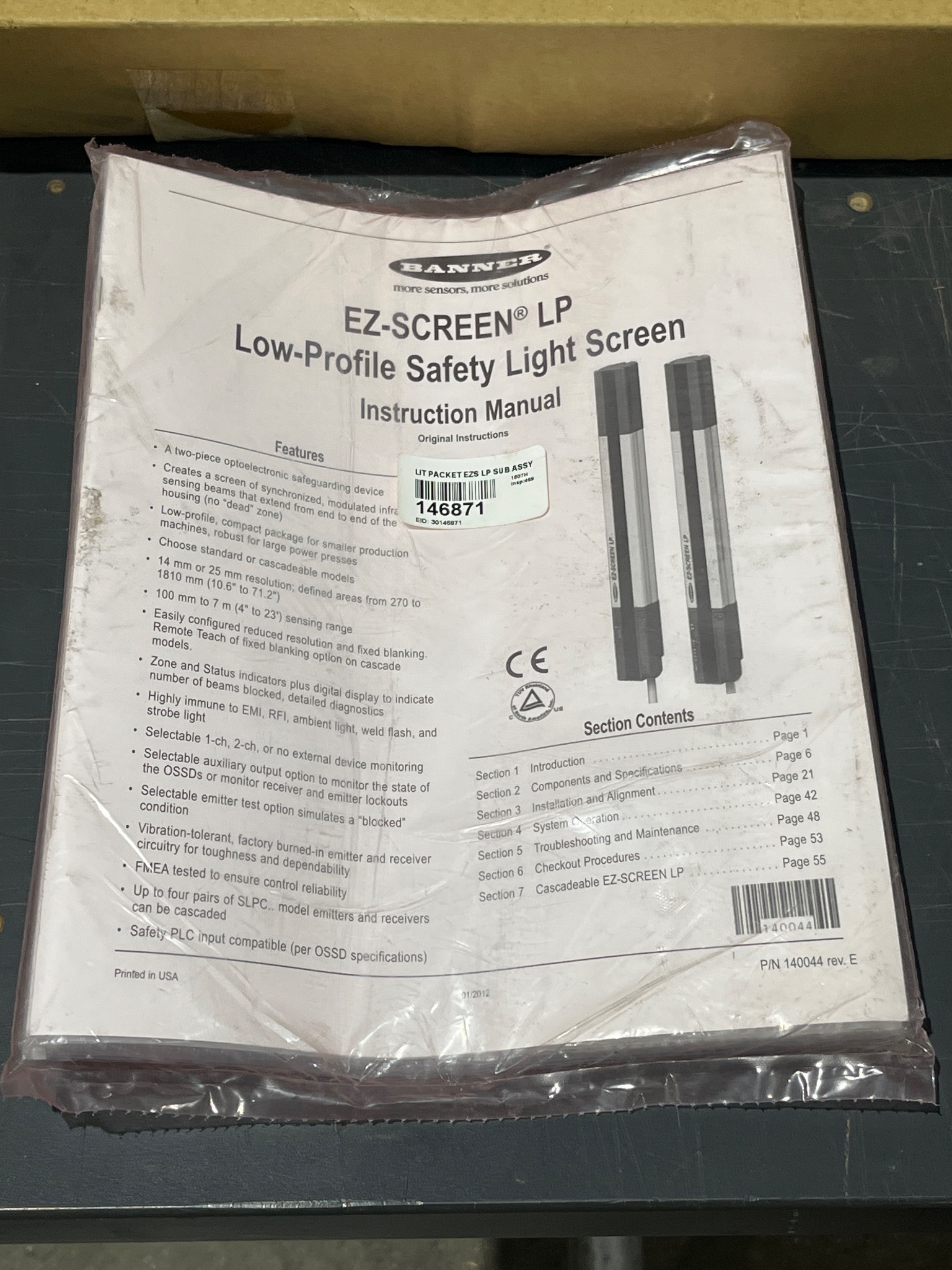 OMRON F3SG-4RA2030-30 SAFETY LIGHT CURTAIN NEW 3