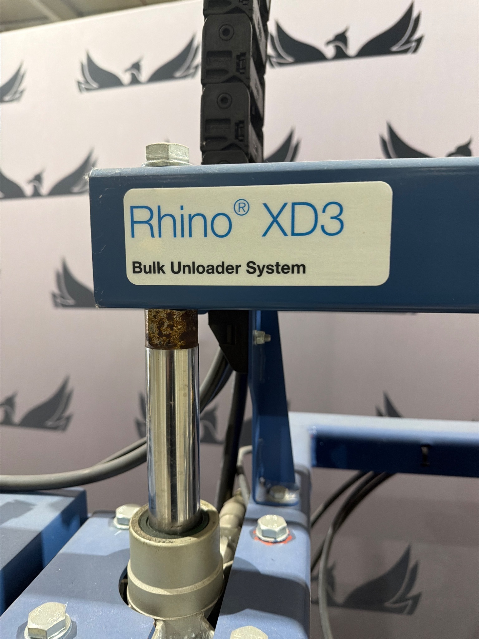 NORDSON RHINO XD3 BULK UNLOADER LOW VOLUME PUMP SYSTEM USED 2