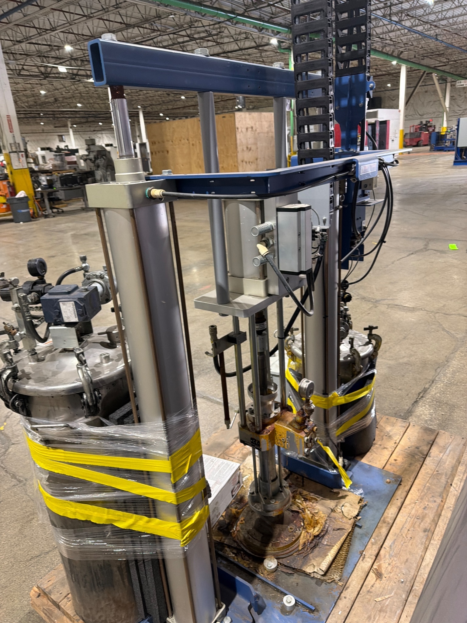 NORDSON RHINO XD3 BULK UNLOADER LOW VOLUME PUMP SYSTEM USED 7