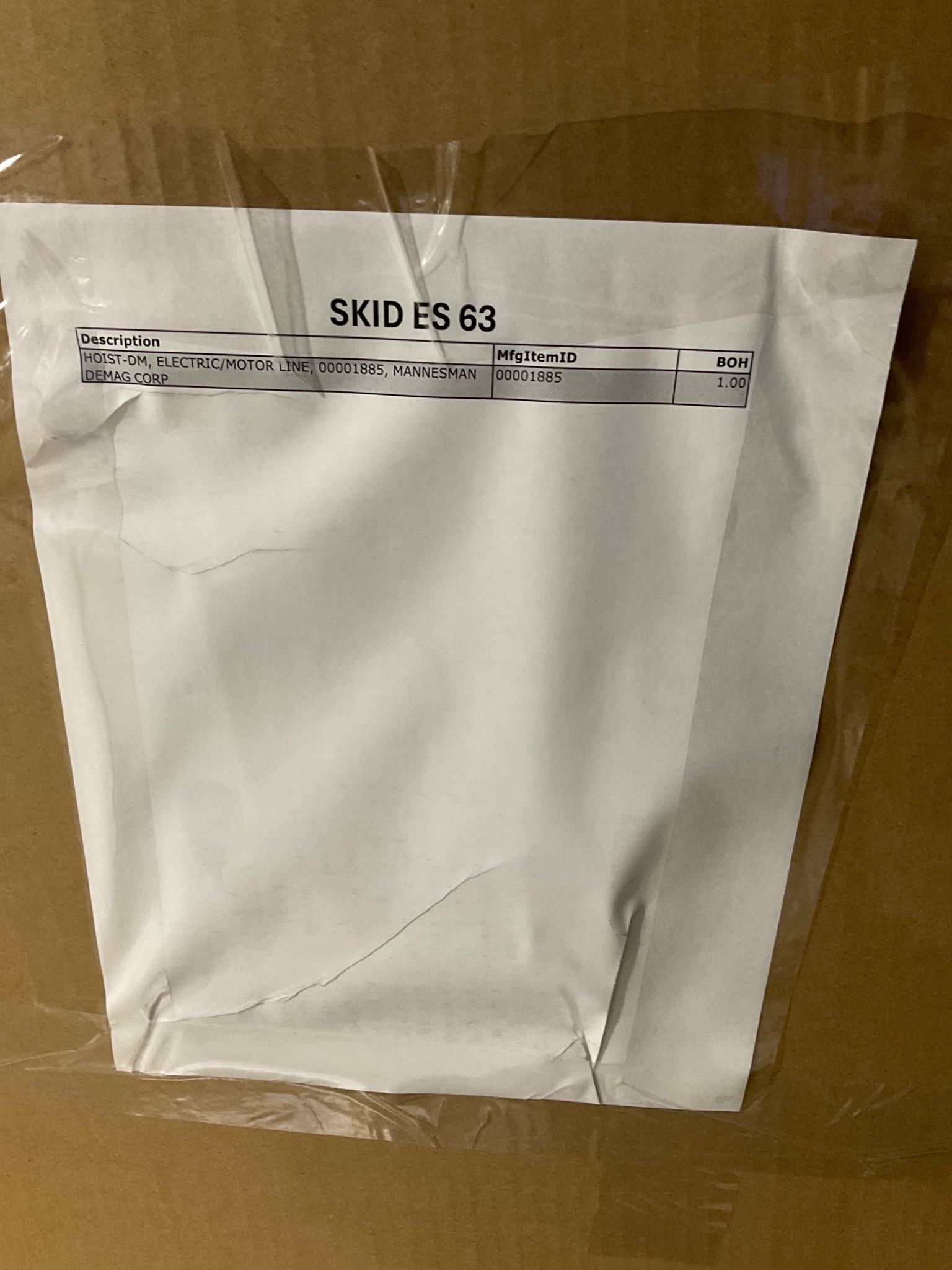 DEMAG DC-Pro 10-500 Electric Chain Hoist SWL 1100 lbs NEW 5