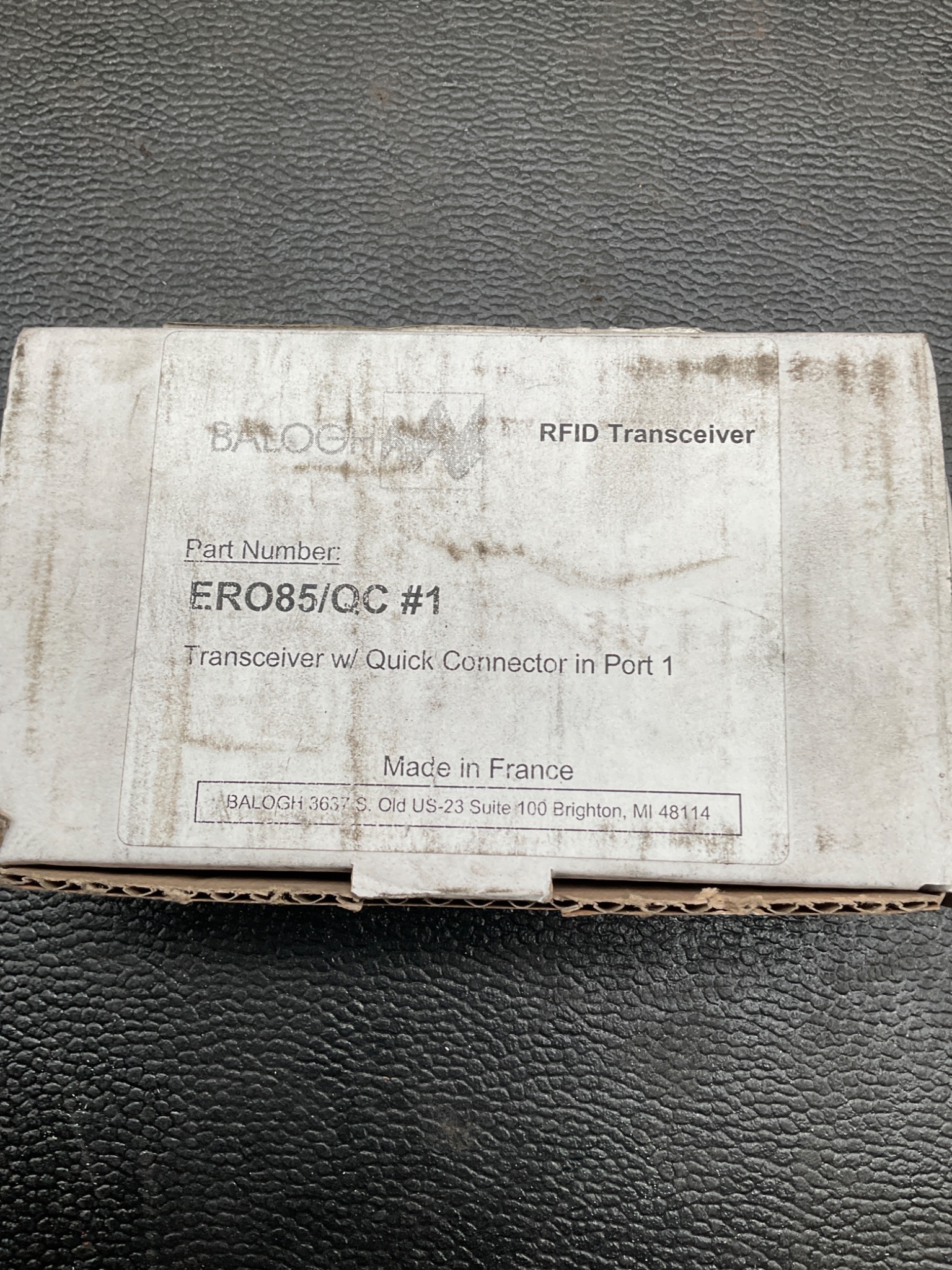 BALOGH ERO85/QC RFID Transceiver NEW 1