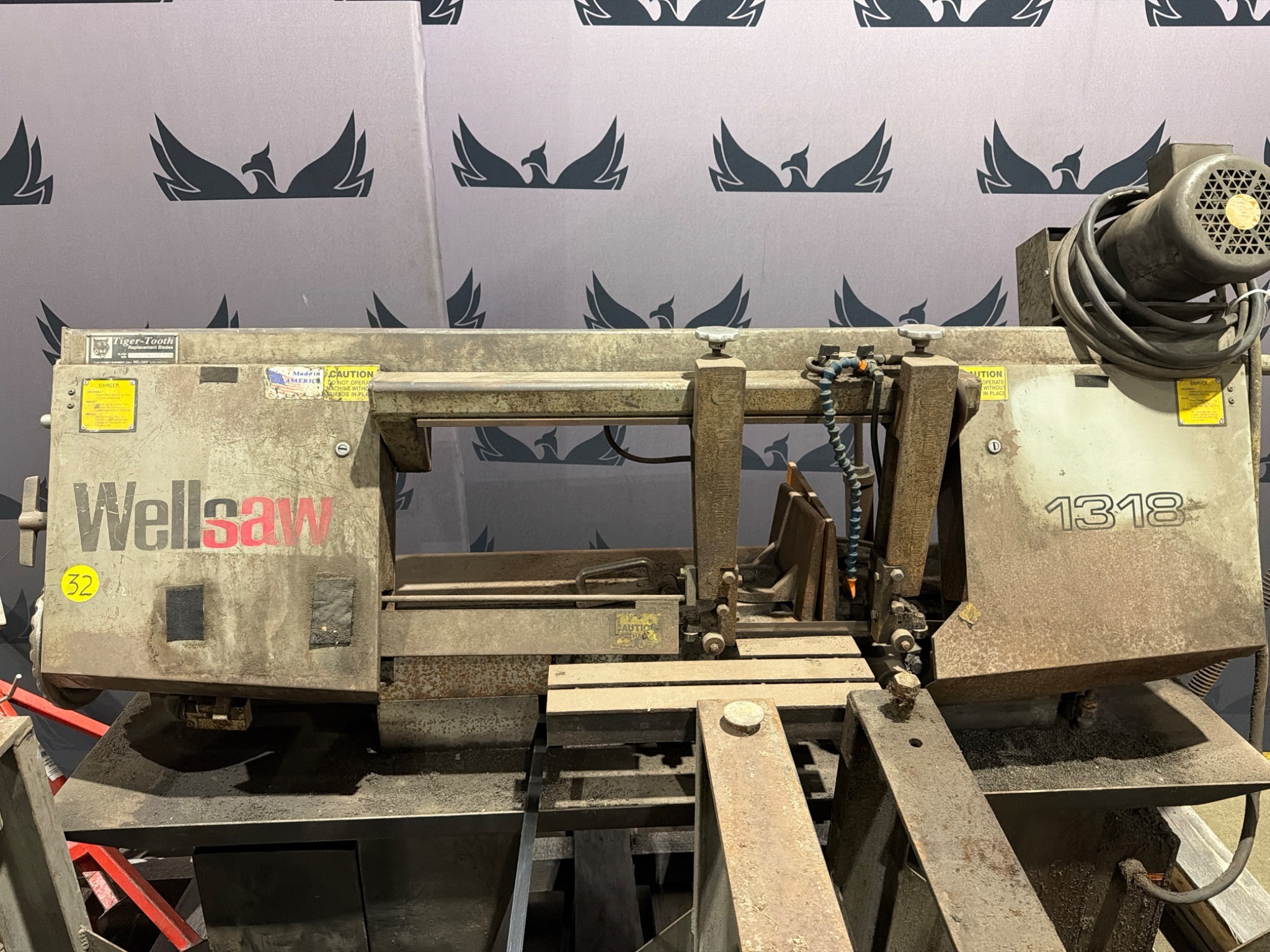WELLSAW 1318 Horizontal Bandsaw USED 5