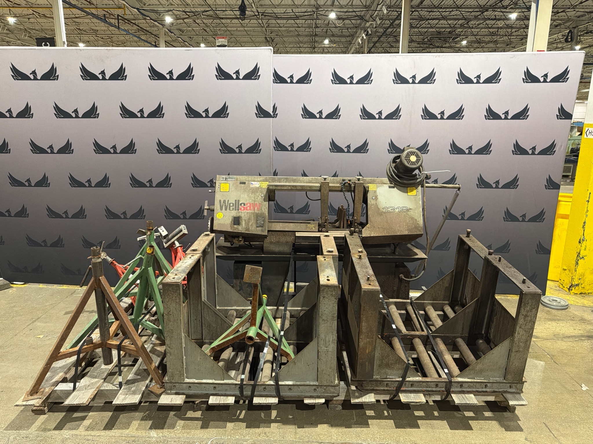 WELLSAW 1318 Horizontal Bandsaw USED 0