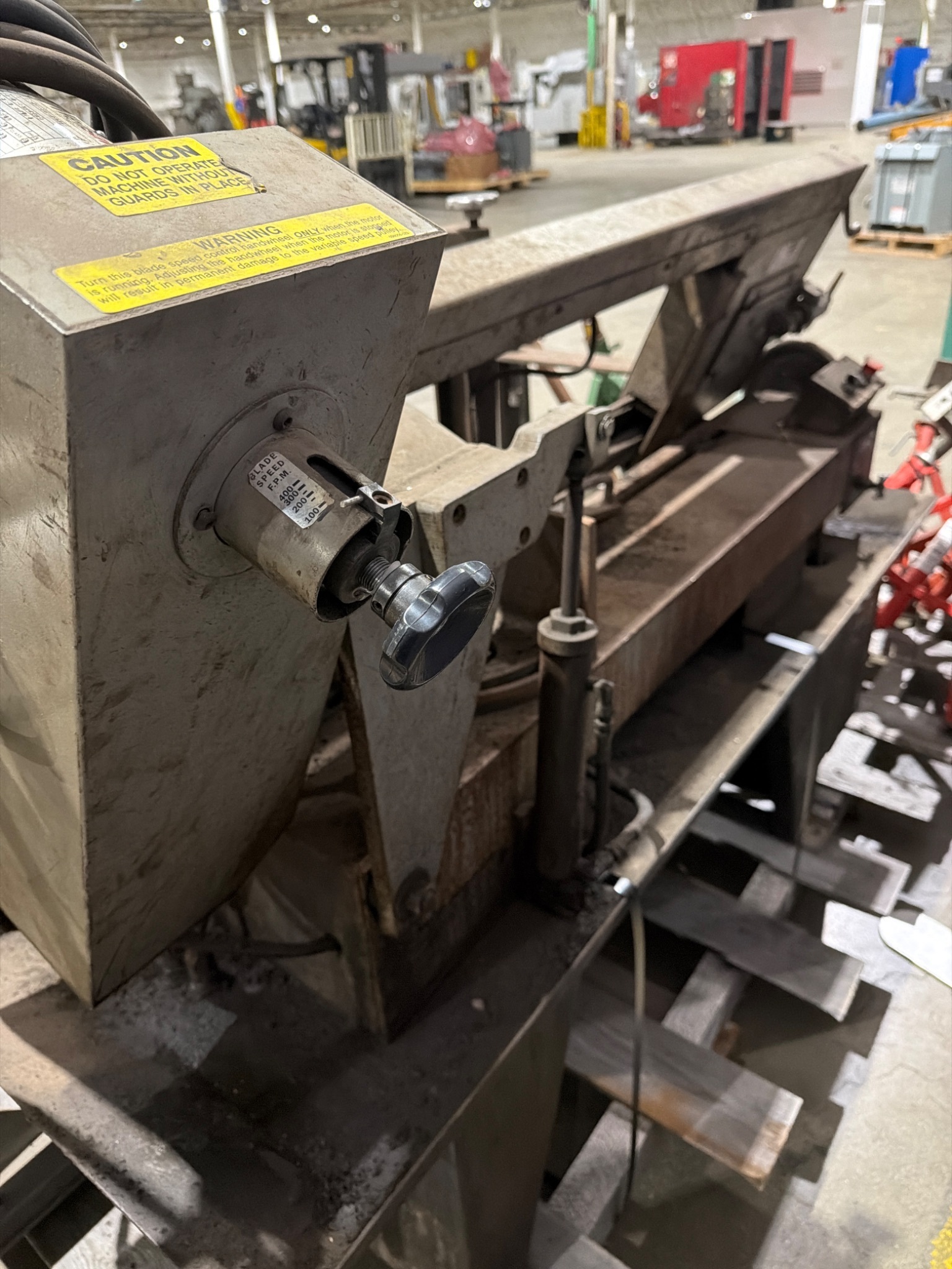 WELLSAW 1318 Horizontal Bandsaw USED 8