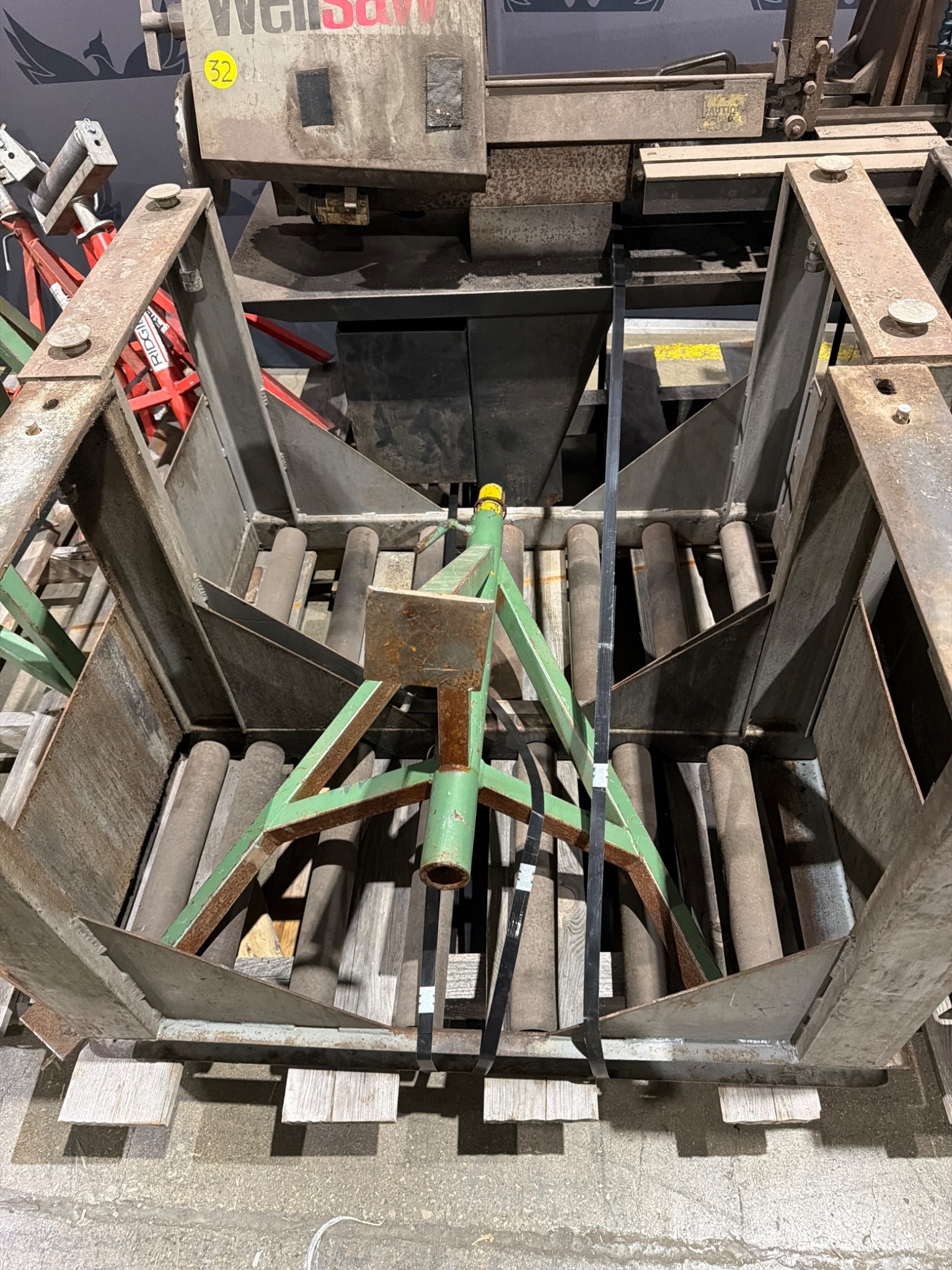 WELLSAW 1318 Horizontal Bandsaw USED 2