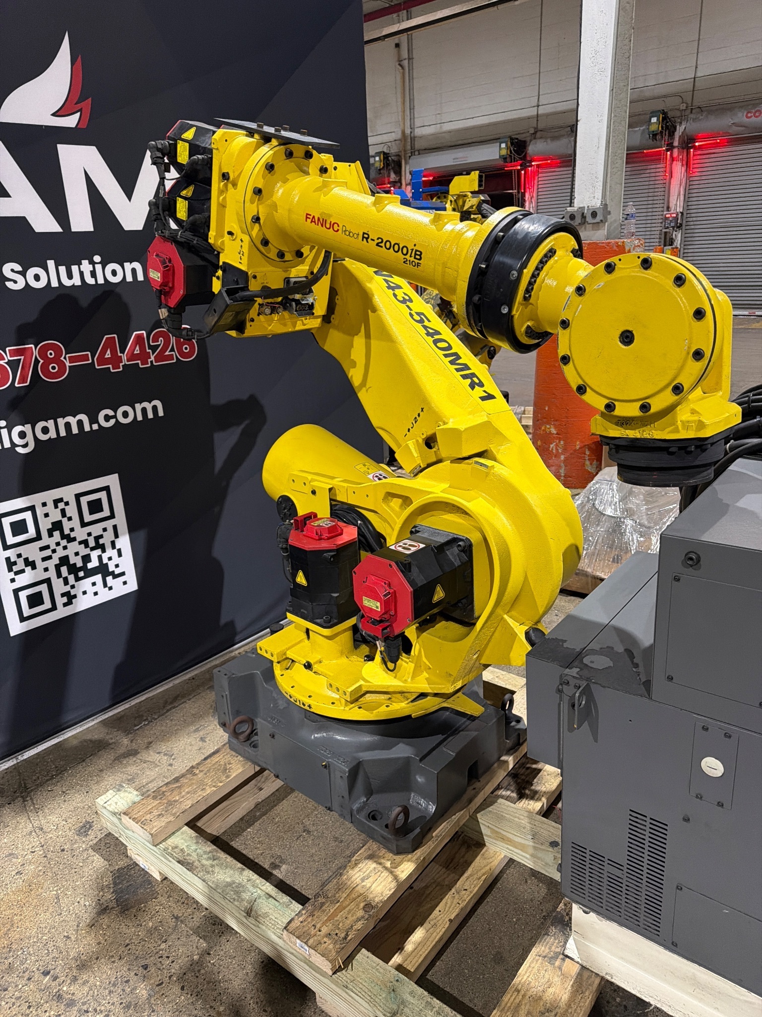 FANUC R-2000iB/210F Complete w/ R-30iB Controls USED 1