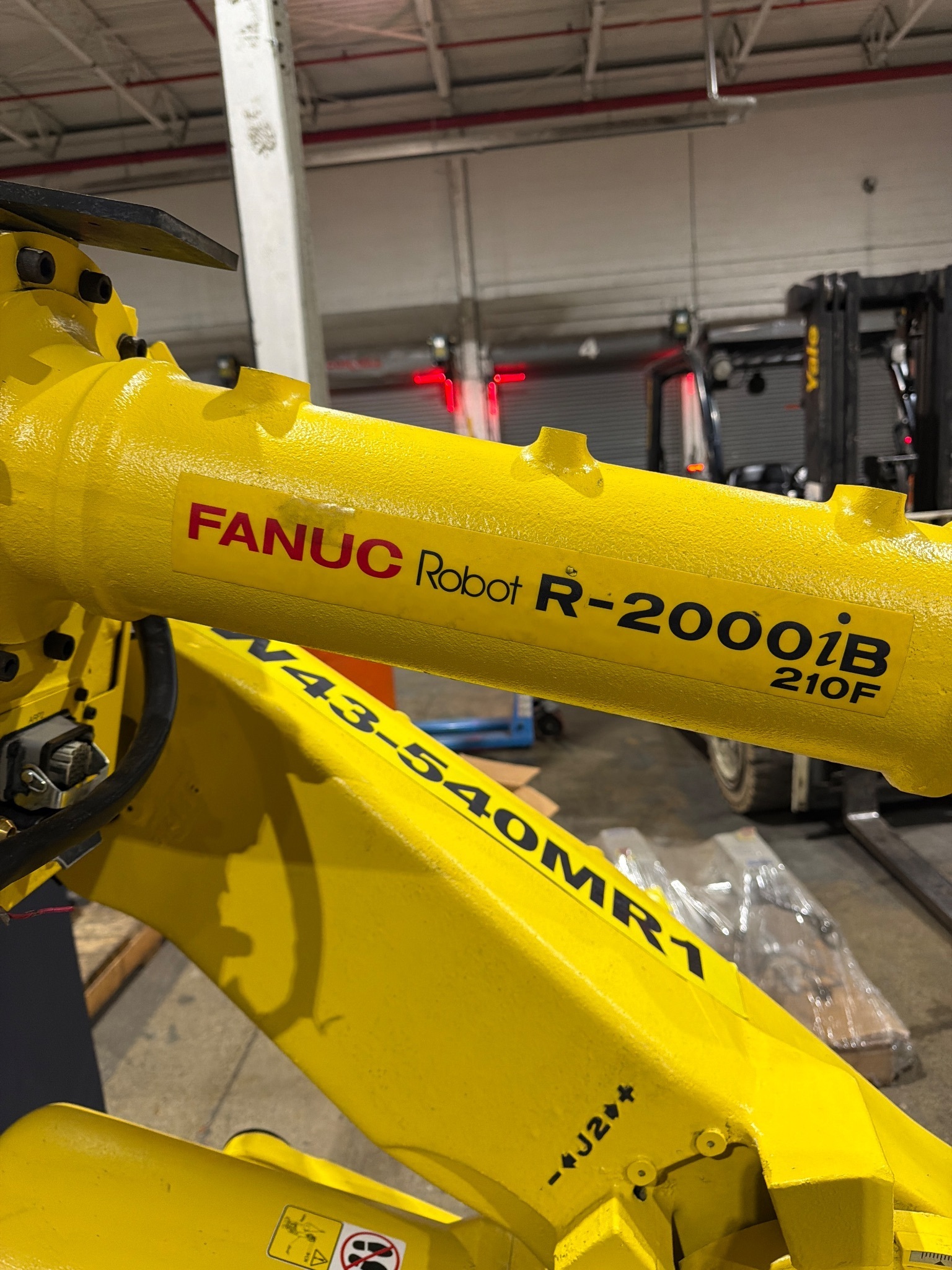 FANUC R-2000iB/210F Complete w/ R-30iB Controls USED 3