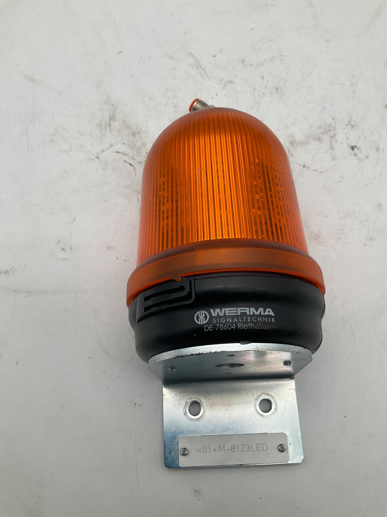 WERMA DE‑78604 Amber Stack Light USED 0