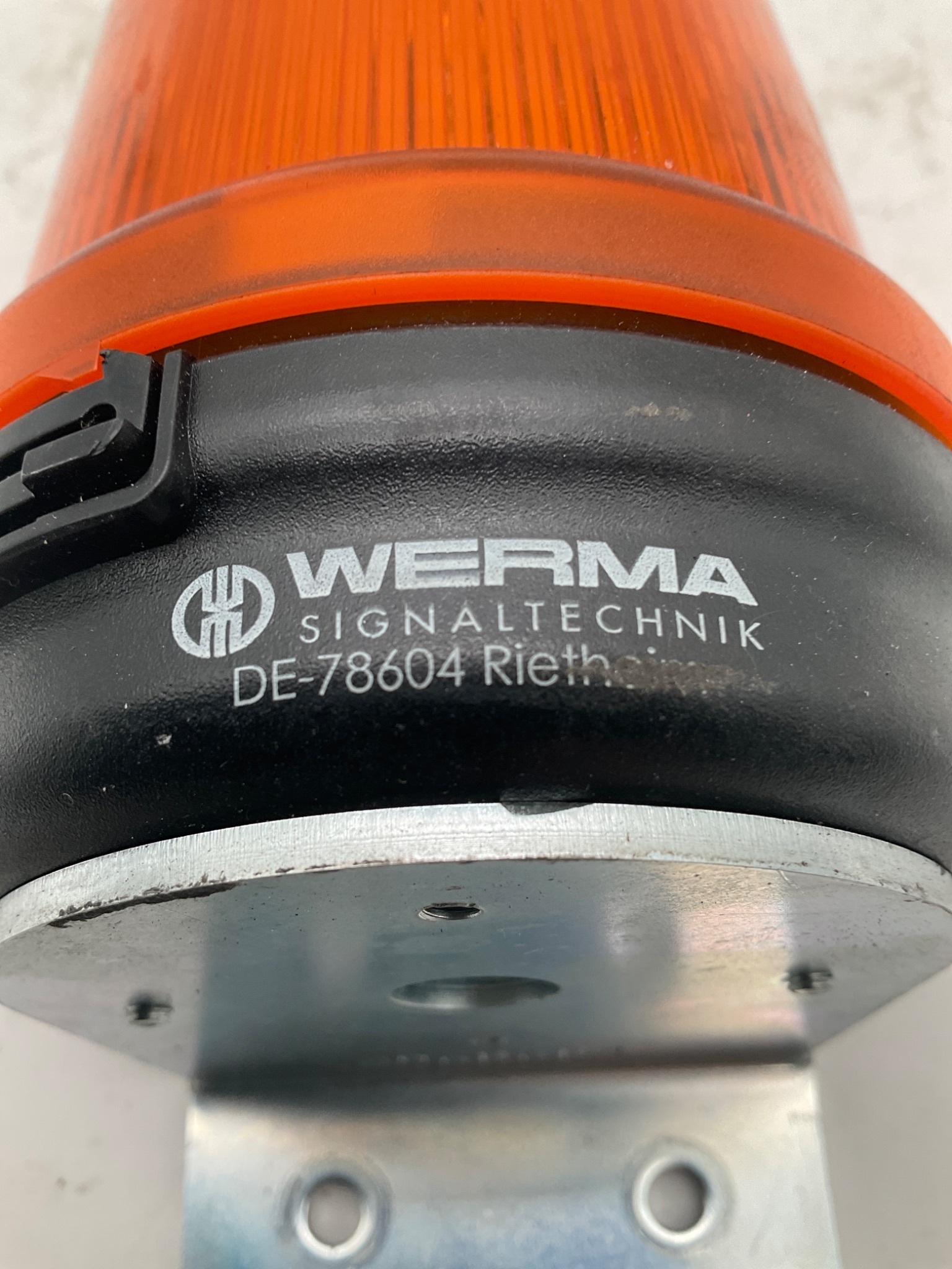 WERMA DE‑78604 Amber Stack Light USED 1