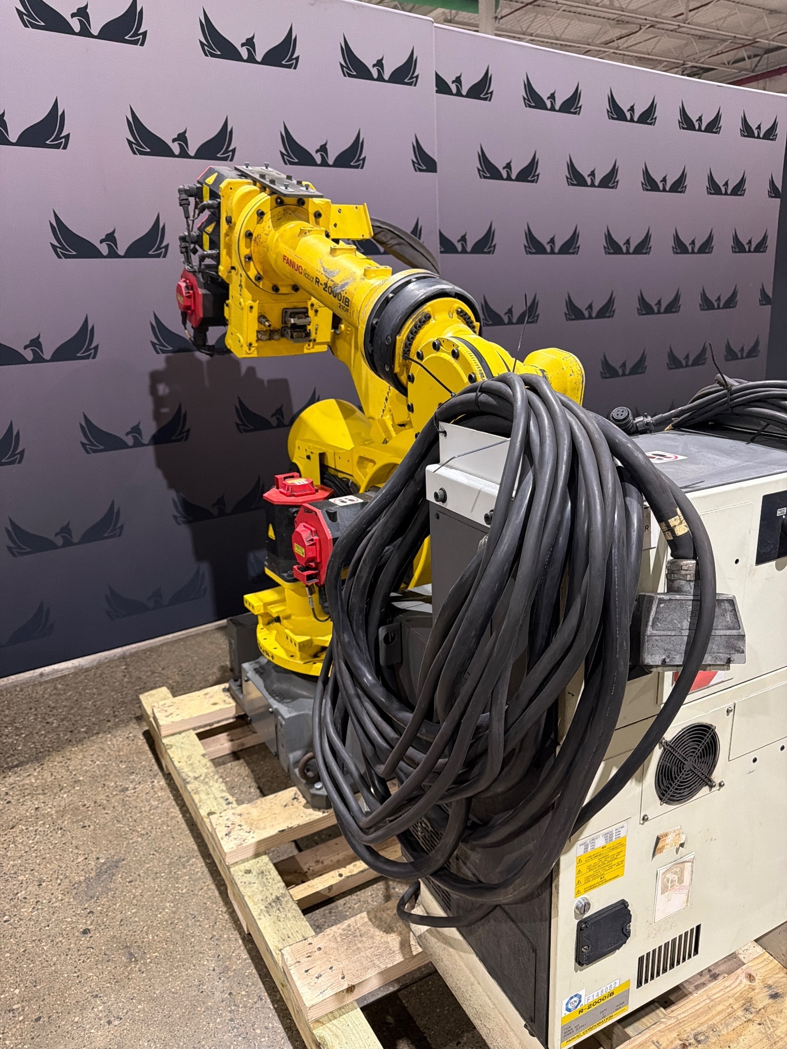 FANUC R-2000iB/210F Complete w/ R-30iB Controls USED 5