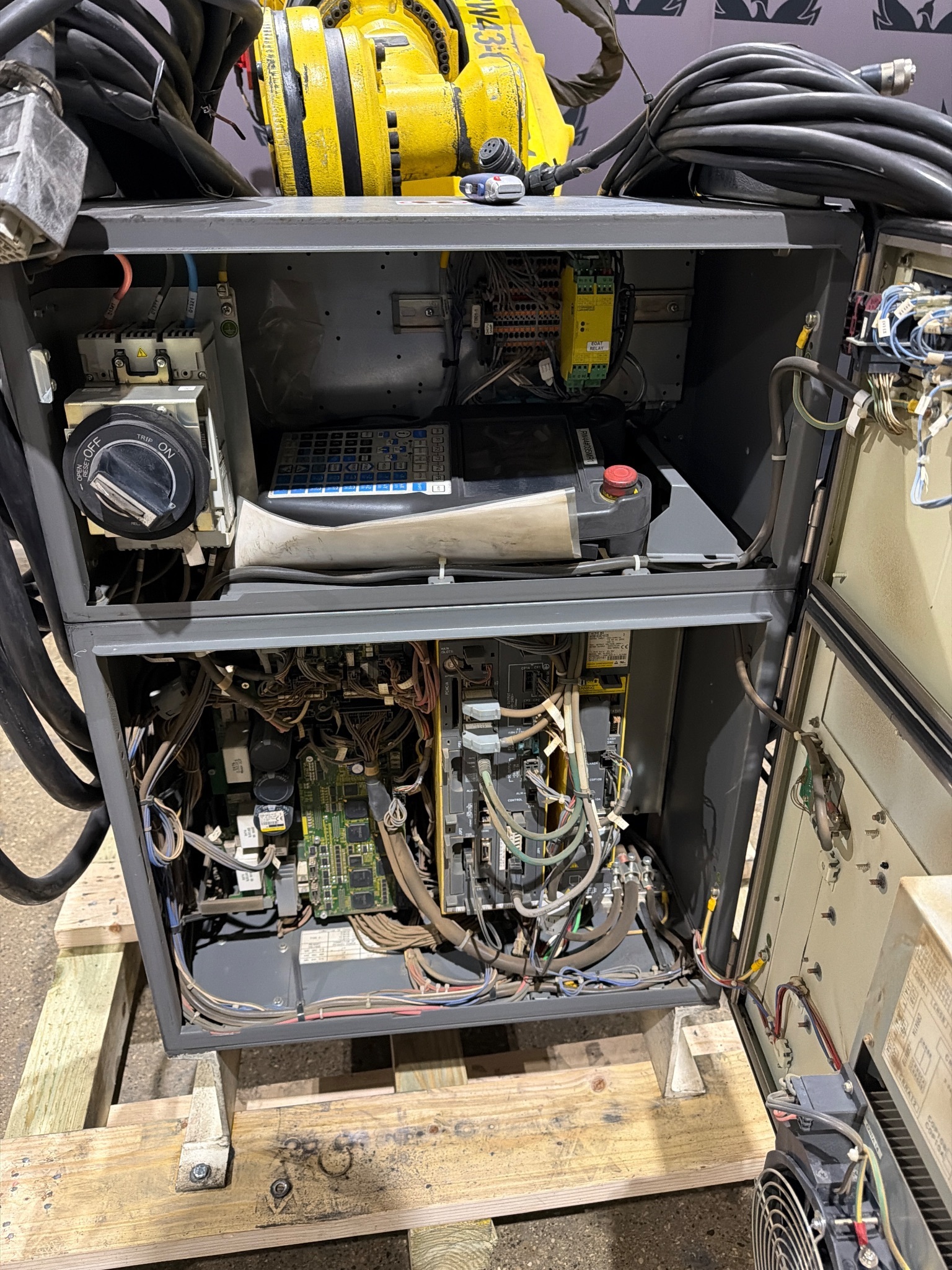 FANUC R-2000iB/210F Complete w/ R-30iB Controls USED 12